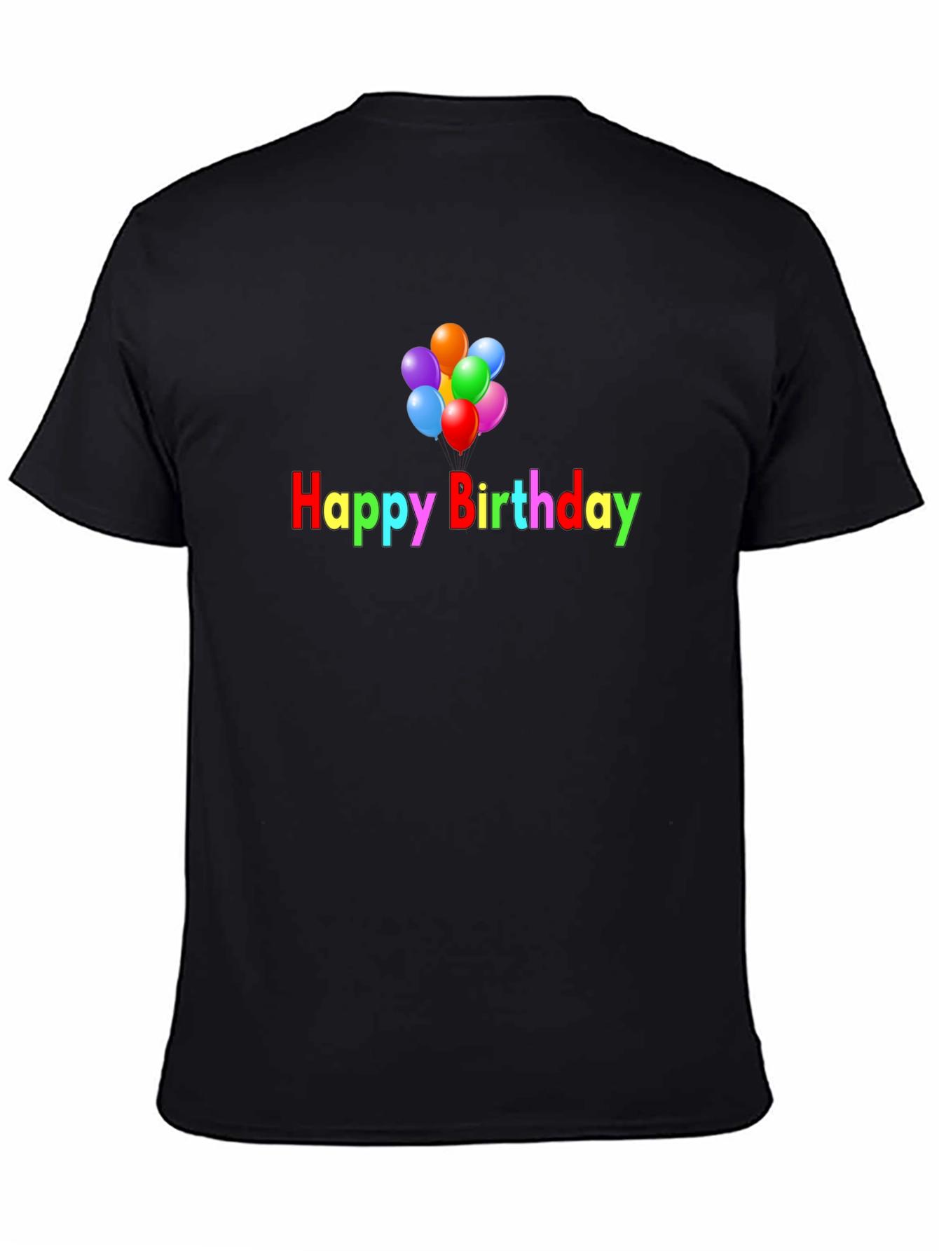 Happy Birthday Balloon Graphic Tee