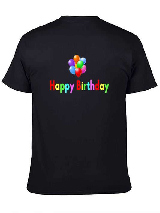 Happy Birthday Balloon Graphic Tee