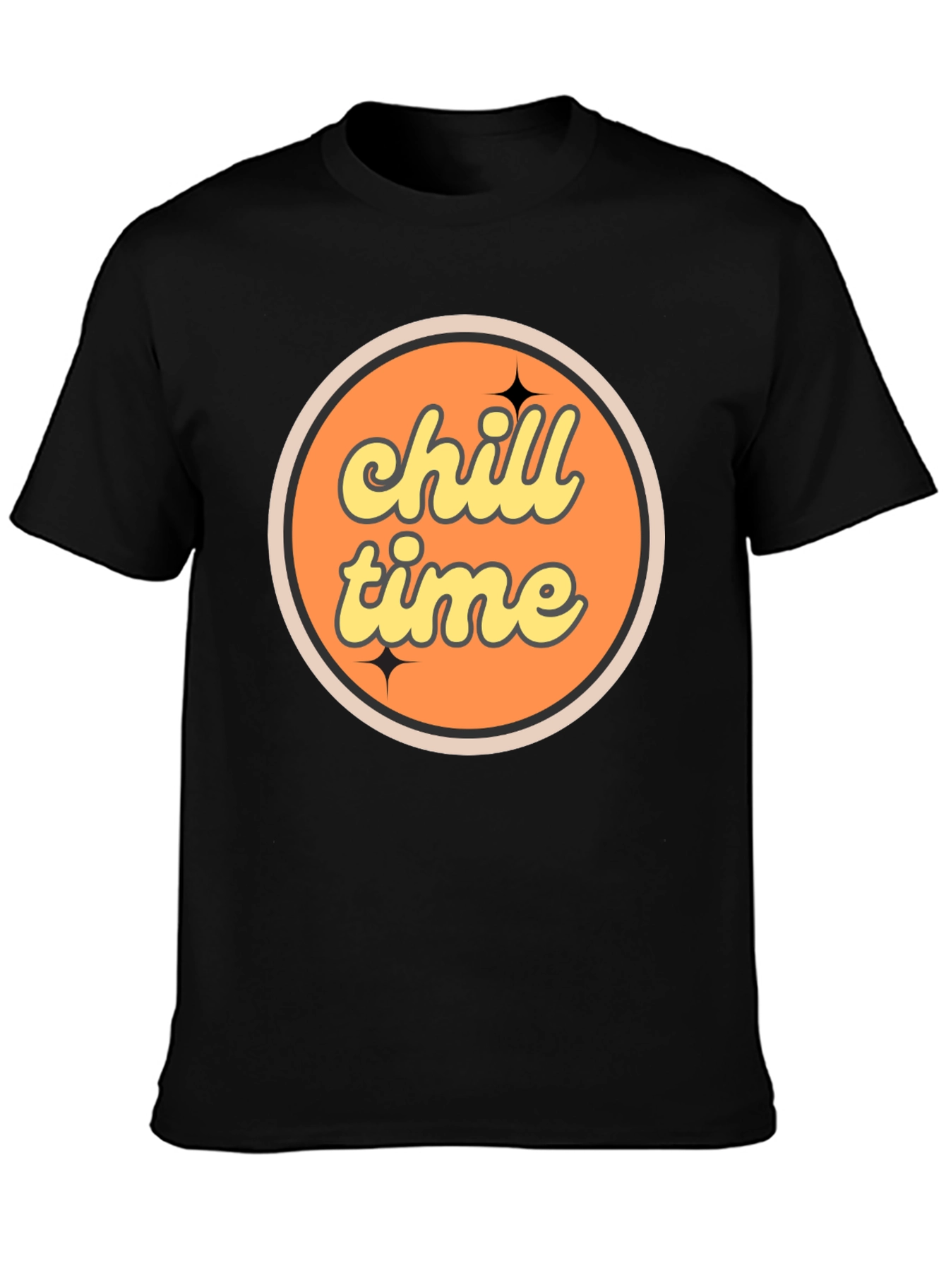 Chill Time Retro Graphic T-Shirt