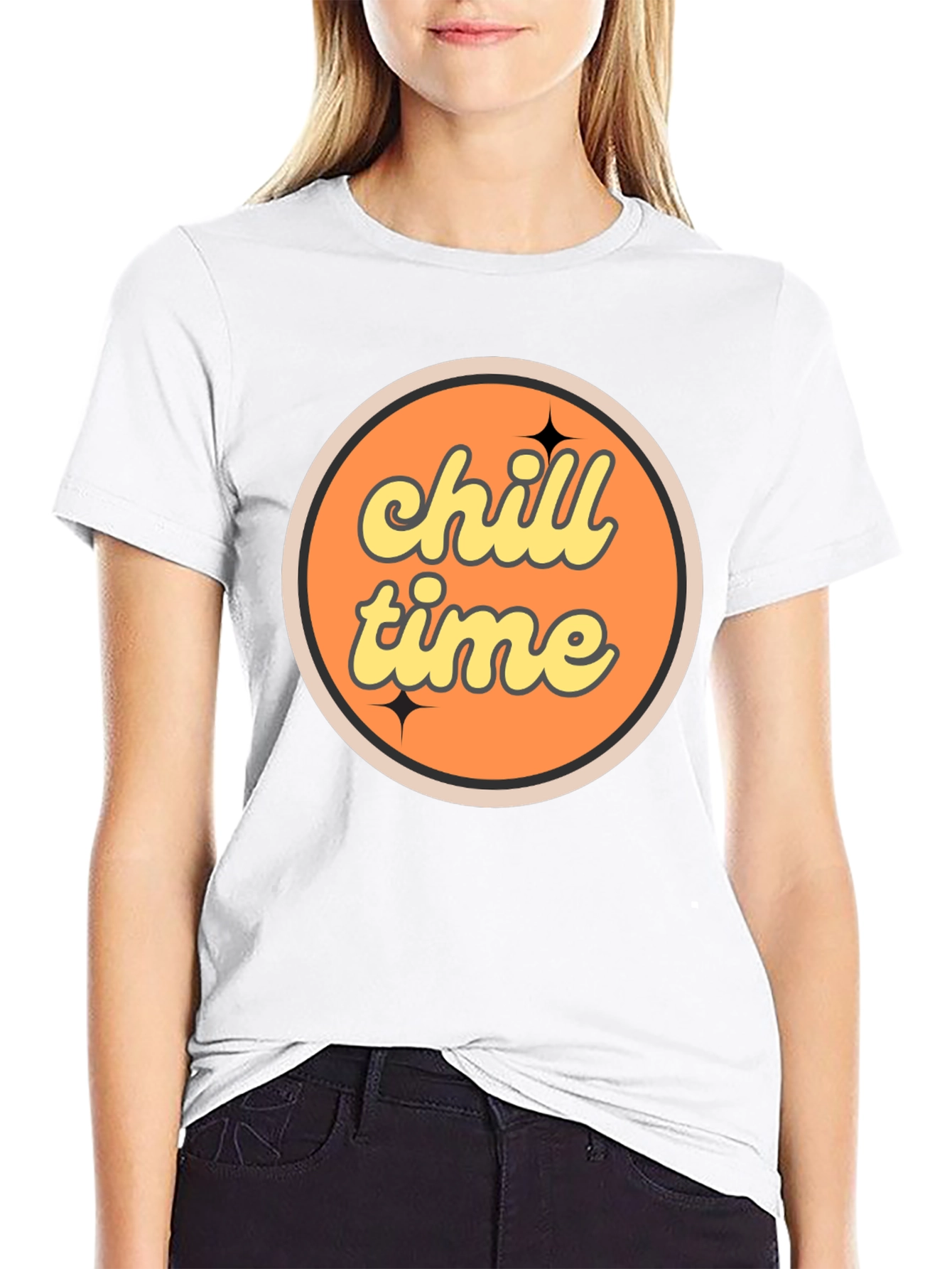 Chill Time Retro Graphic T-Shirt