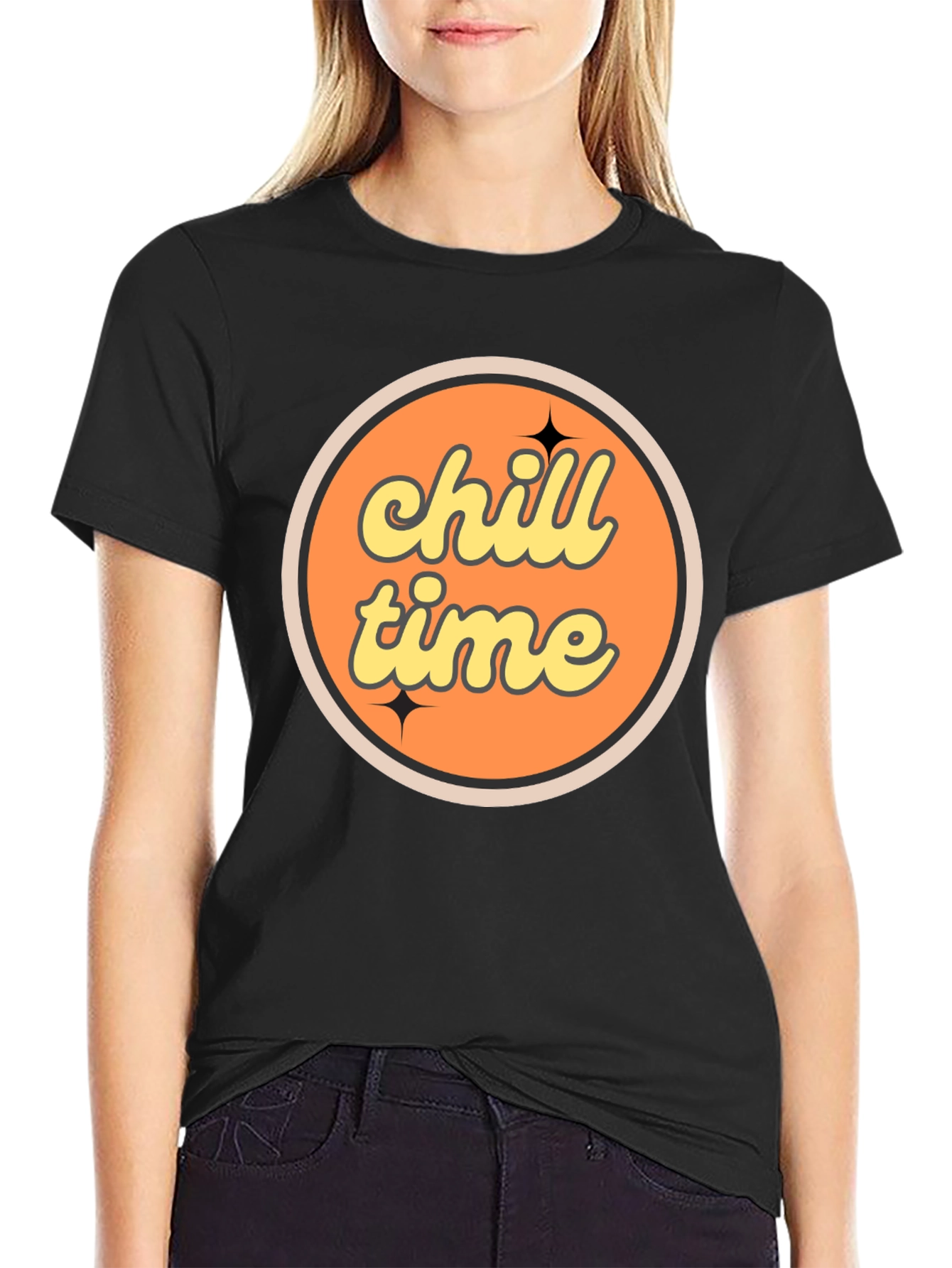 Chill Time Retro Graphic T-Shirt