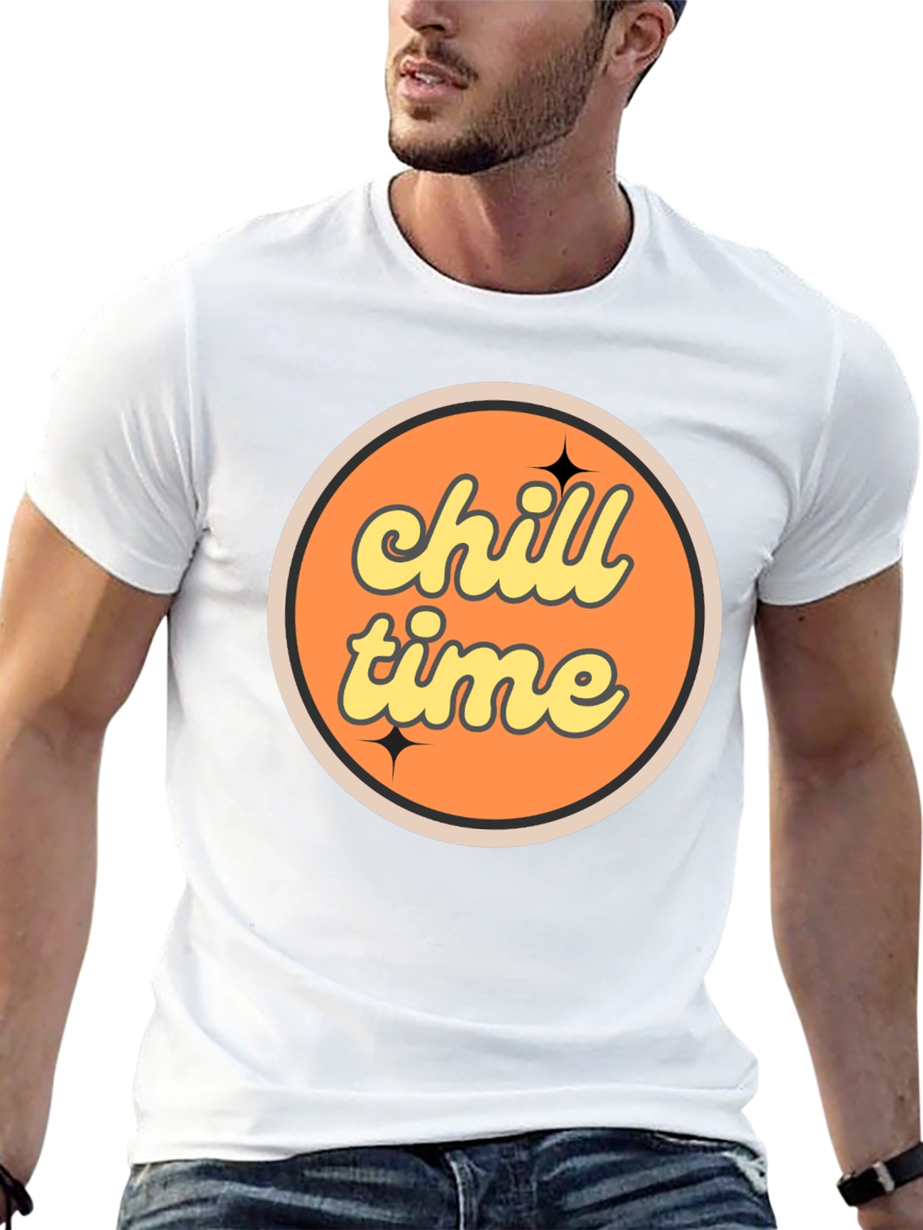 Chill Time Retro Graphic T-Shirt