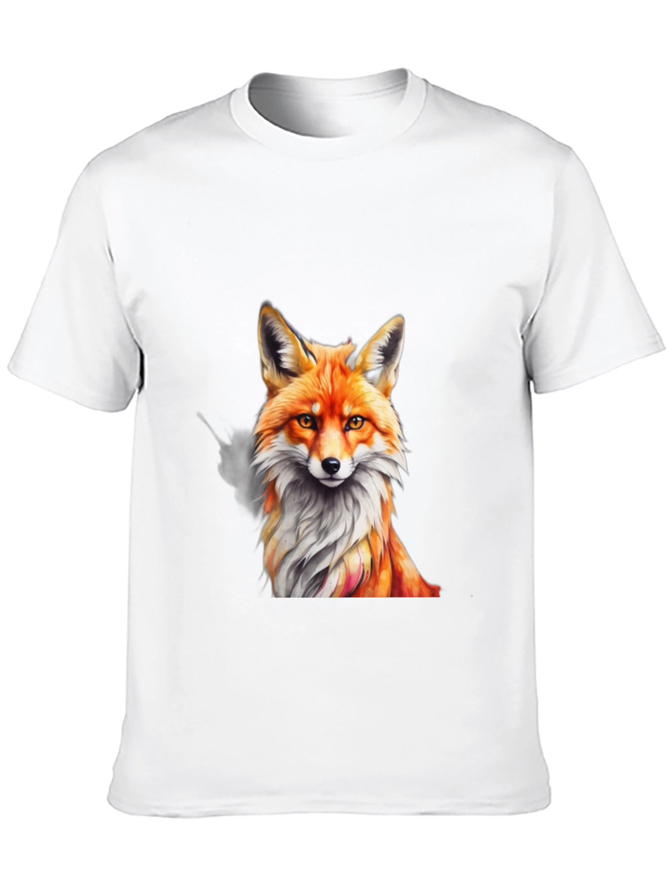 Fox Graphic T-Shirt - Mens Black Tee
