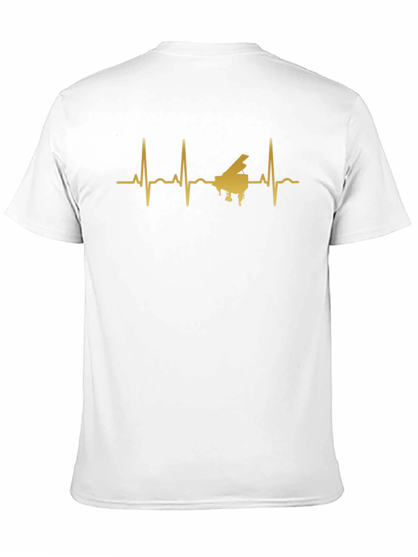 Piano Heartbeat Graphic Tee