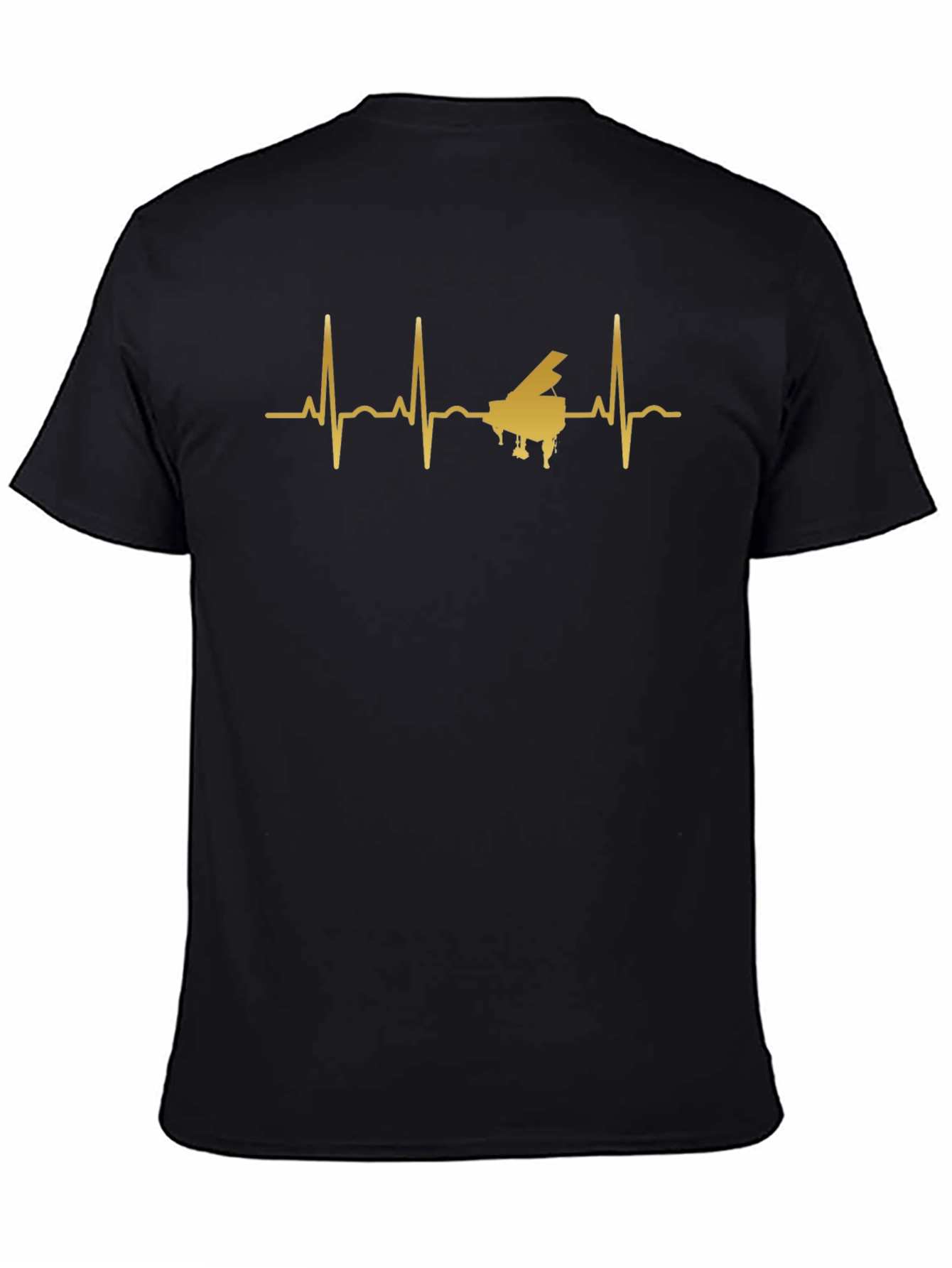 Piano Heartbeat Graphic Tee