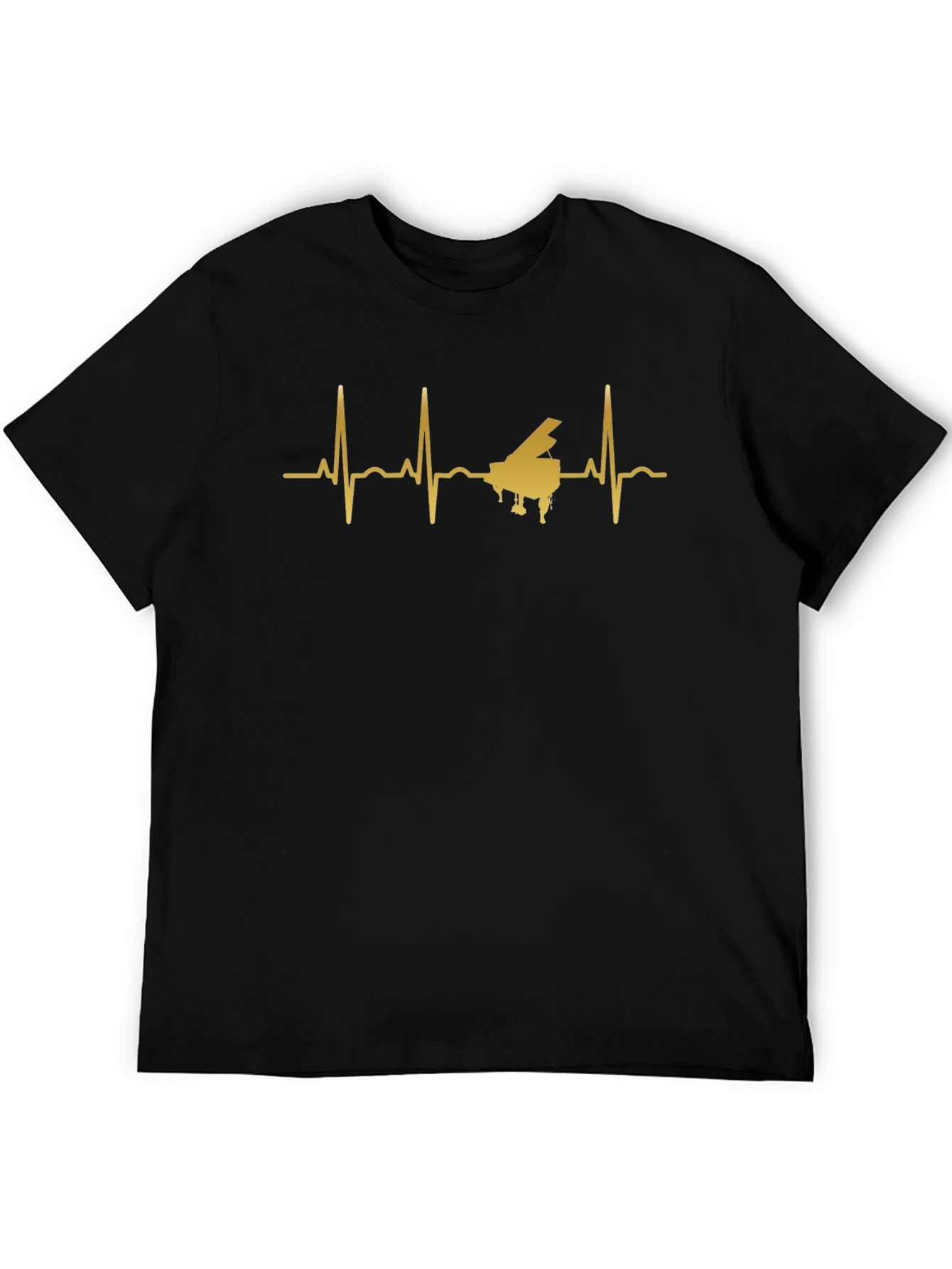 Piano Heartbeat Graphic Tee