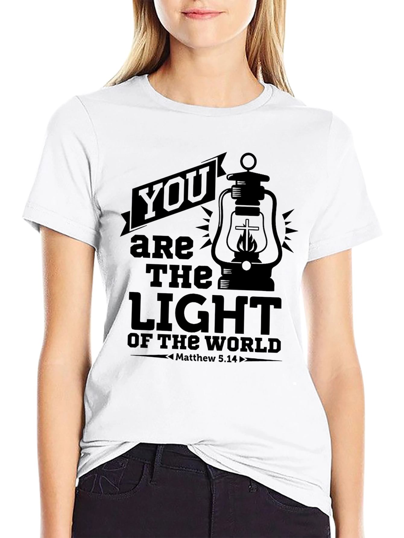 You are the Light T-Shirt - Matthew 5:14