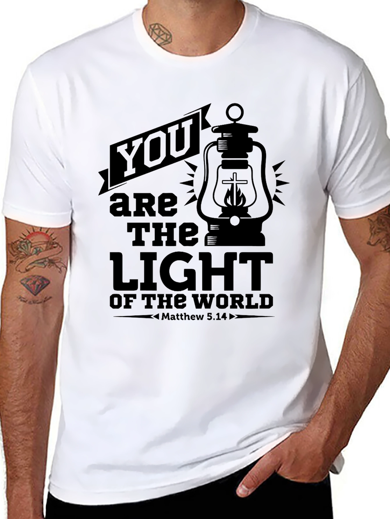 You are the Light T-Shirt - Matthew 5:14