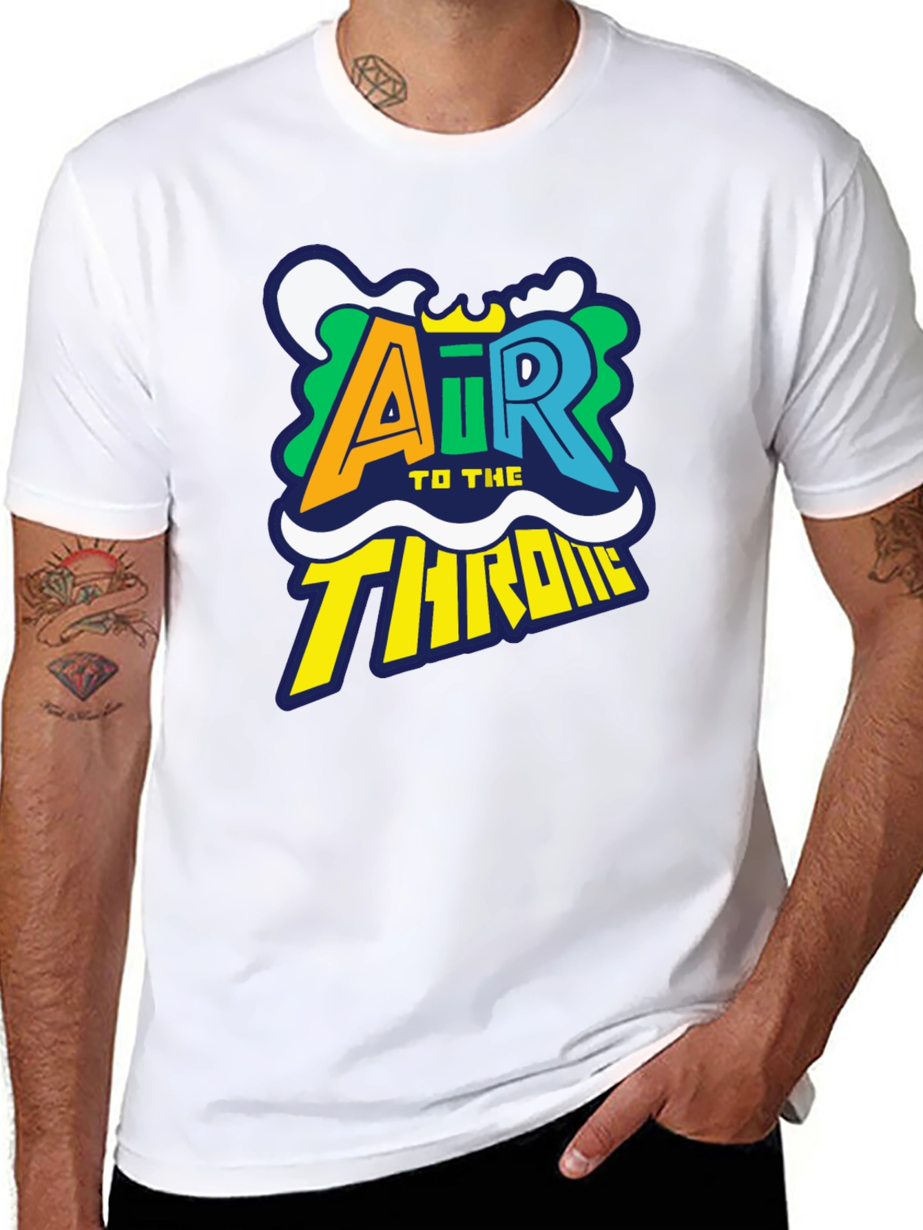Air to the Throne Graphic Tee - Black