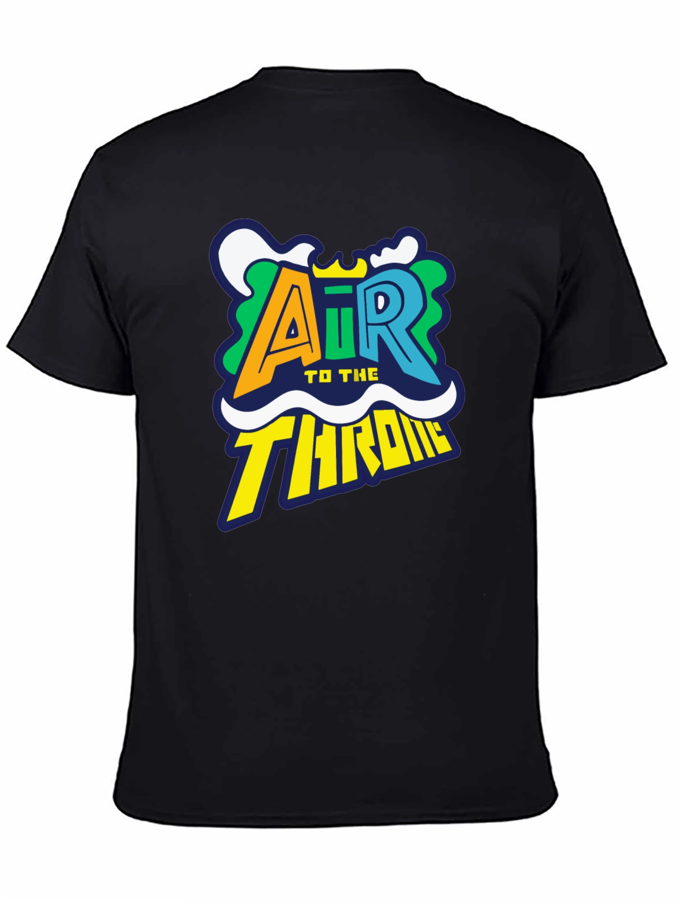 Air to the Throne Graphic Tee - Black