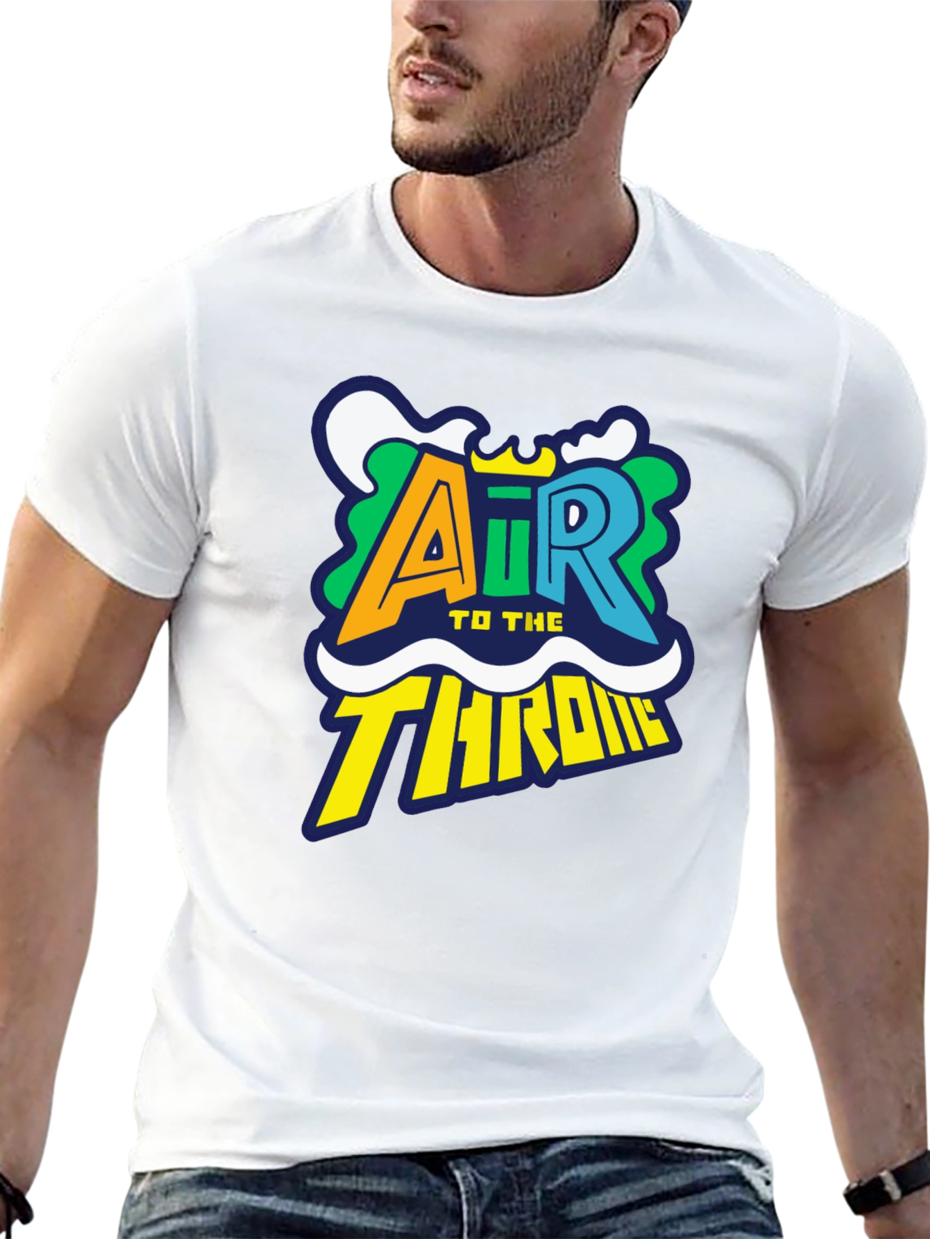 Air to the Throne Graphic Tee - Black