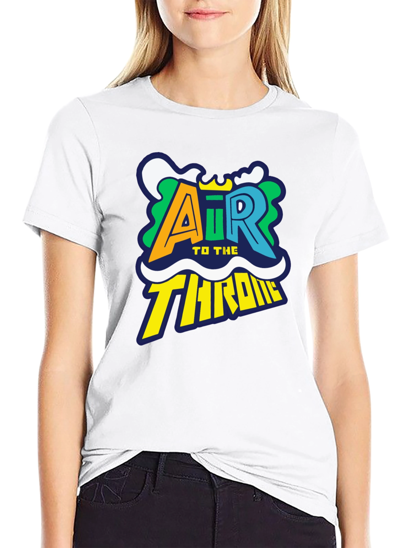 Air to the Throne Graphic Tee - Black