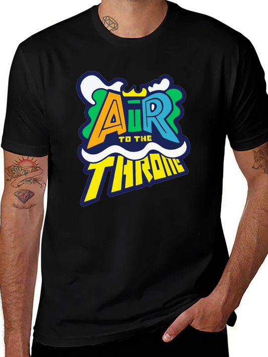 Air to the Throne Graphic Tee - Black
