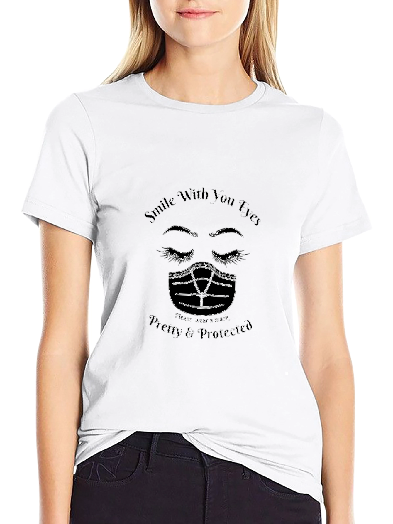 Smile With Your Eyes Graphic Tee