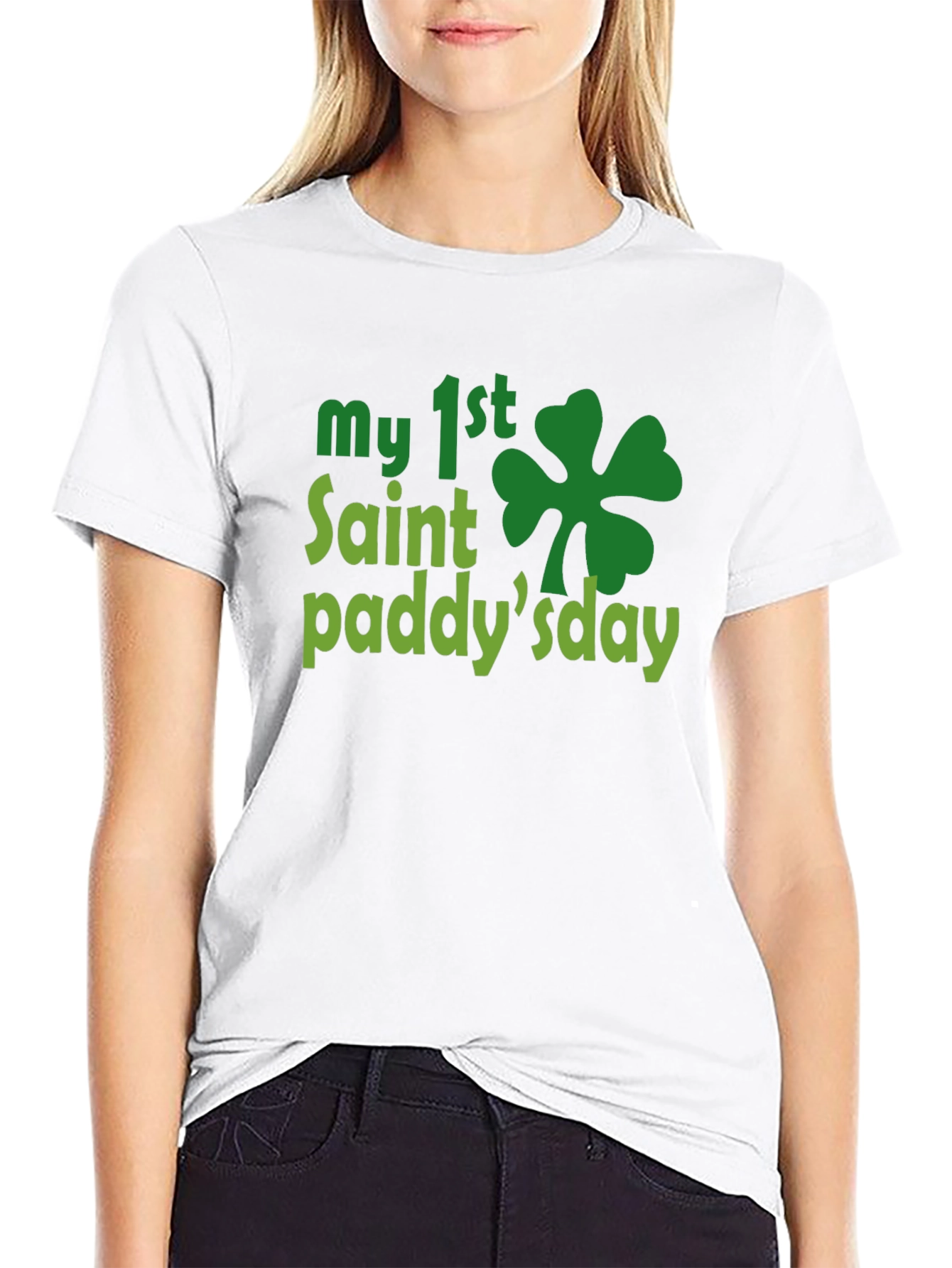 My 1st St. Patricks Day Black T-Shirt