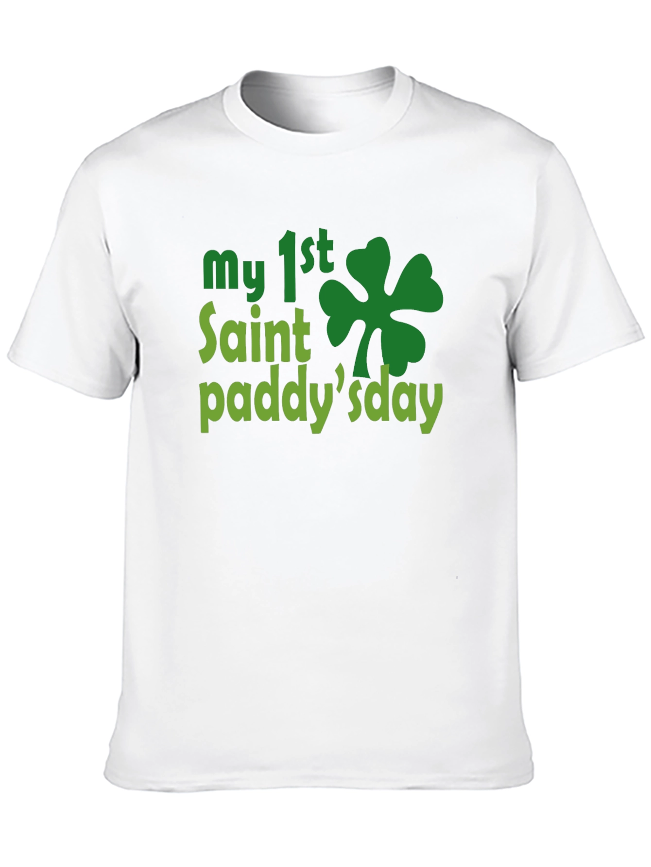 My 1st St. Patricks Day Black T-Shirt
