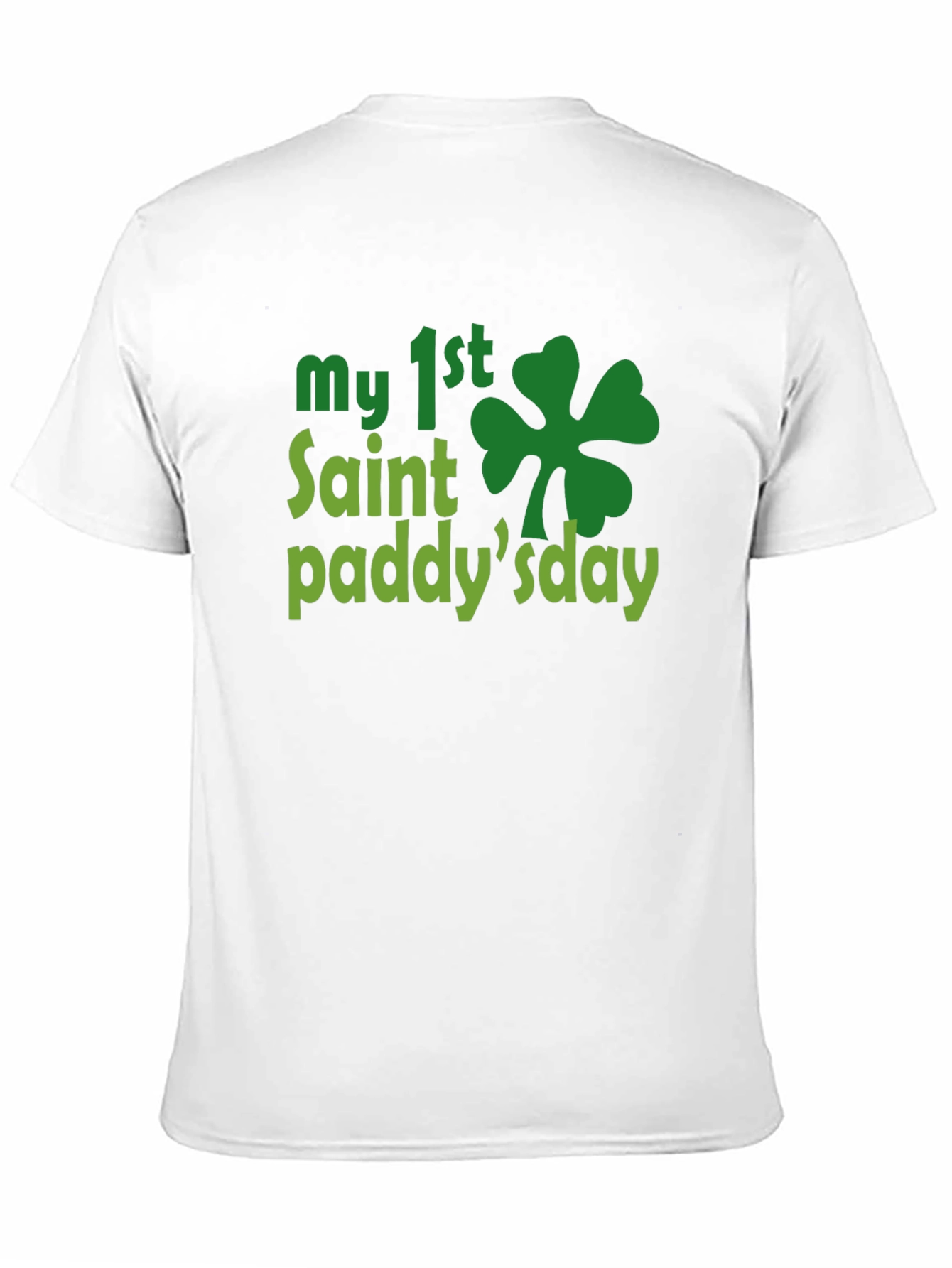 My 1st St. Patricks Day Black T-Shirt