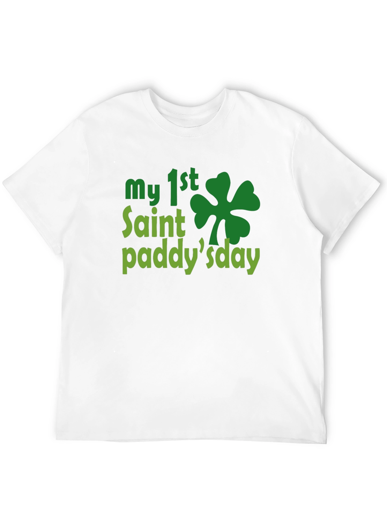 My 1st St. Patricks Day Black T-Shirt