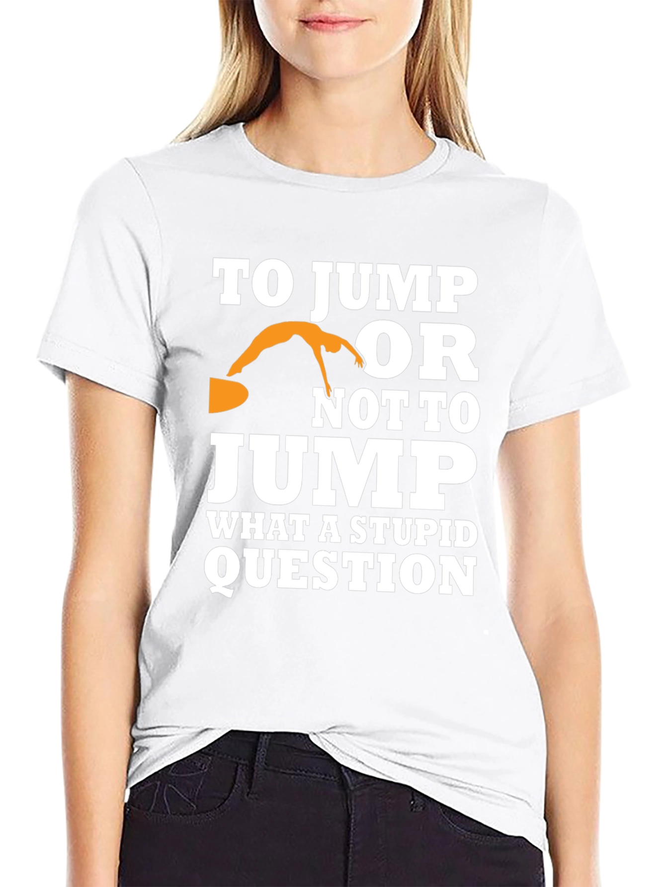 To Jump or Not to Jump Graphic Tee