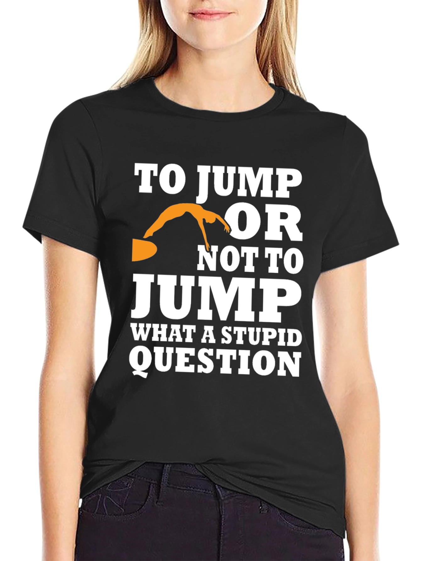 To Jump or Not to Jump Graphic Tee