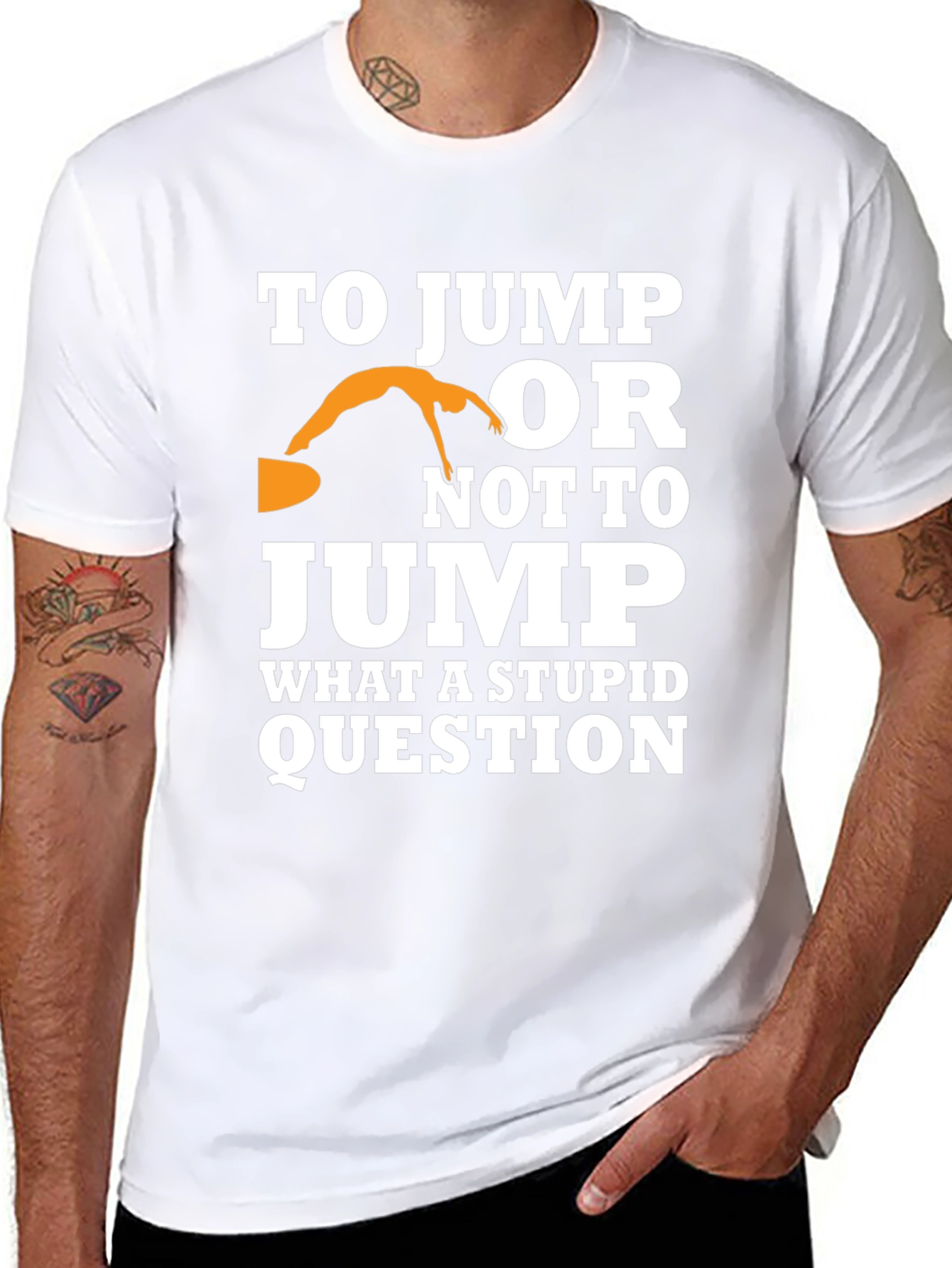 To Jump or Not to Jump Graphic Tee