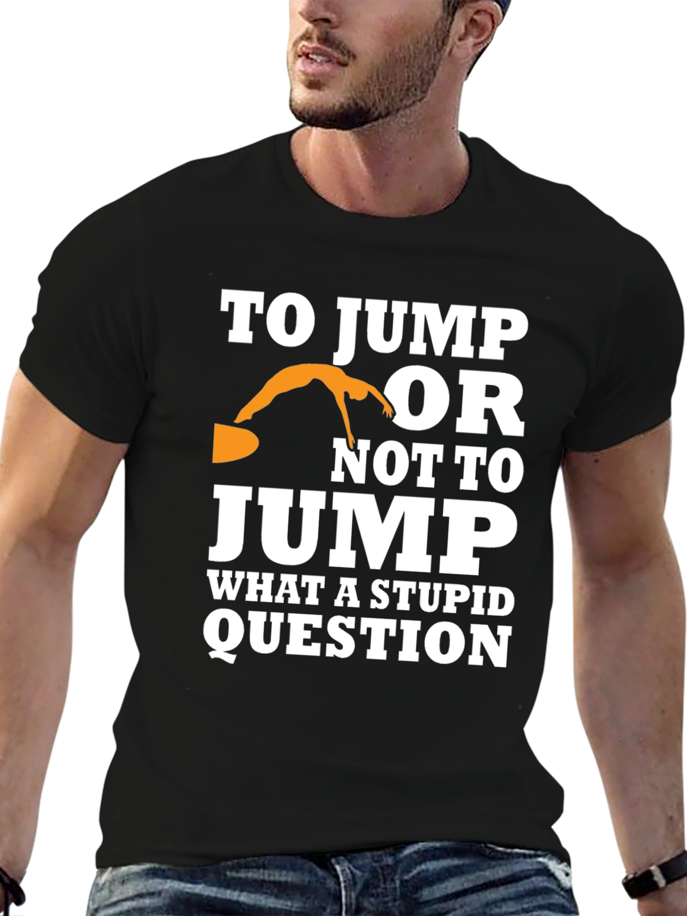 To Jump or Not to Jump Graphic Tee