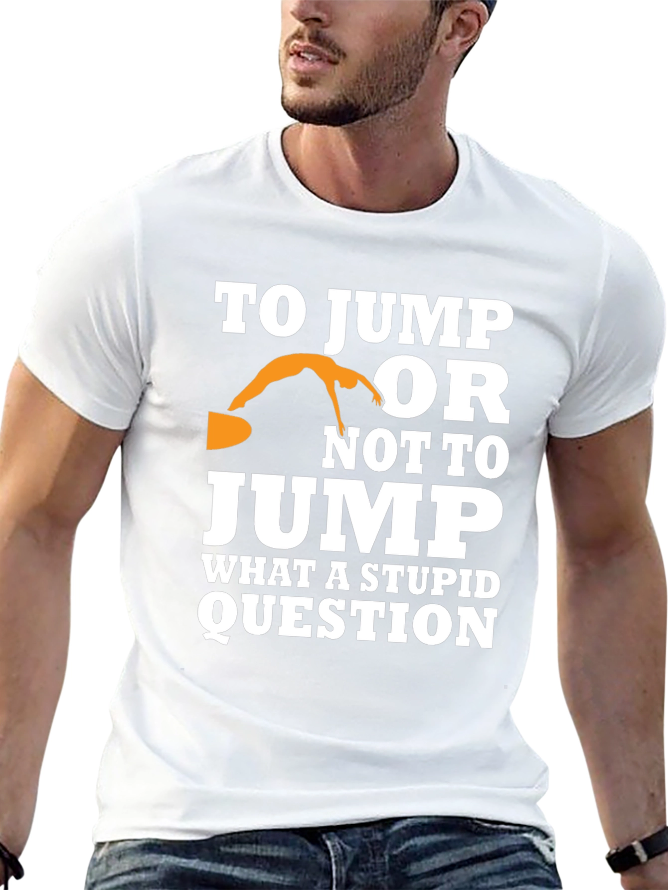 To Jump or Not to Jump Graphic Tee
