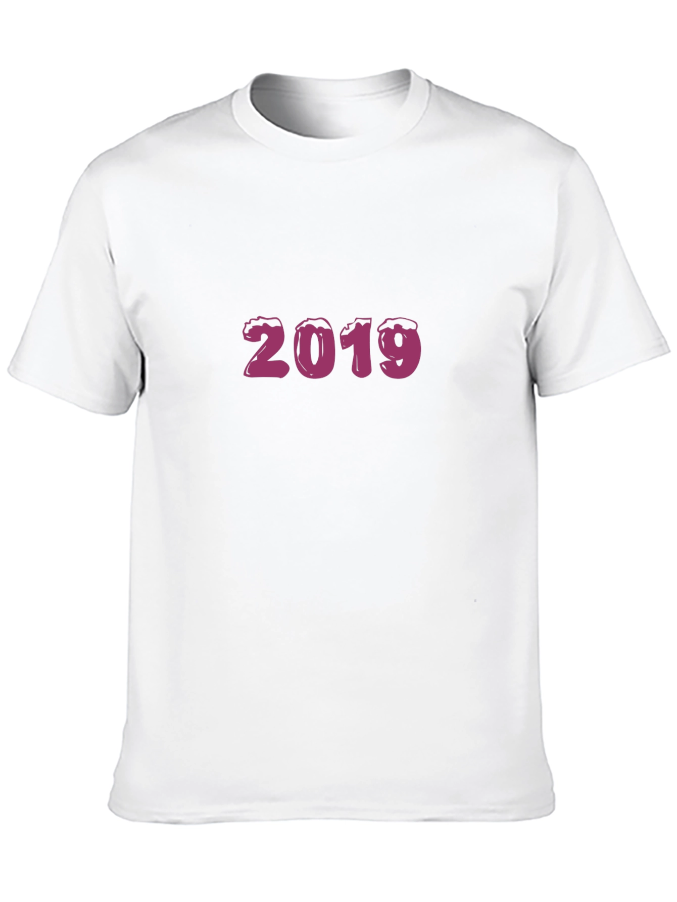 2019 Graphic Tee - Stylish Black T-Shirt