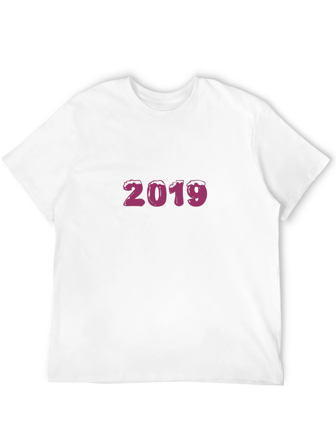2019 Graphic Tee - Stylish Black T-Shirt