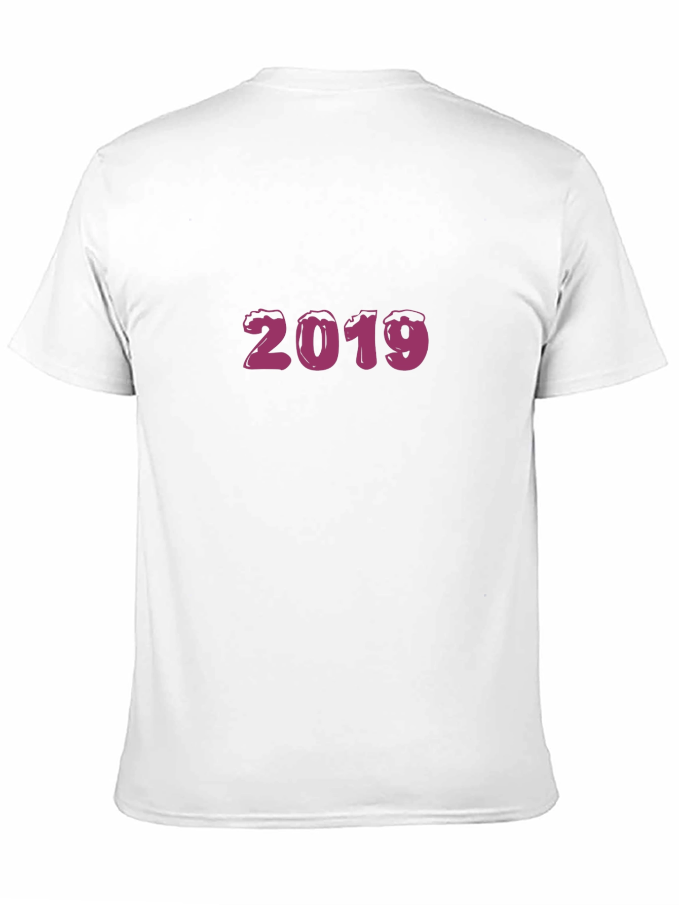 2019 Graphic Tee - Stylish Black T-Shirt