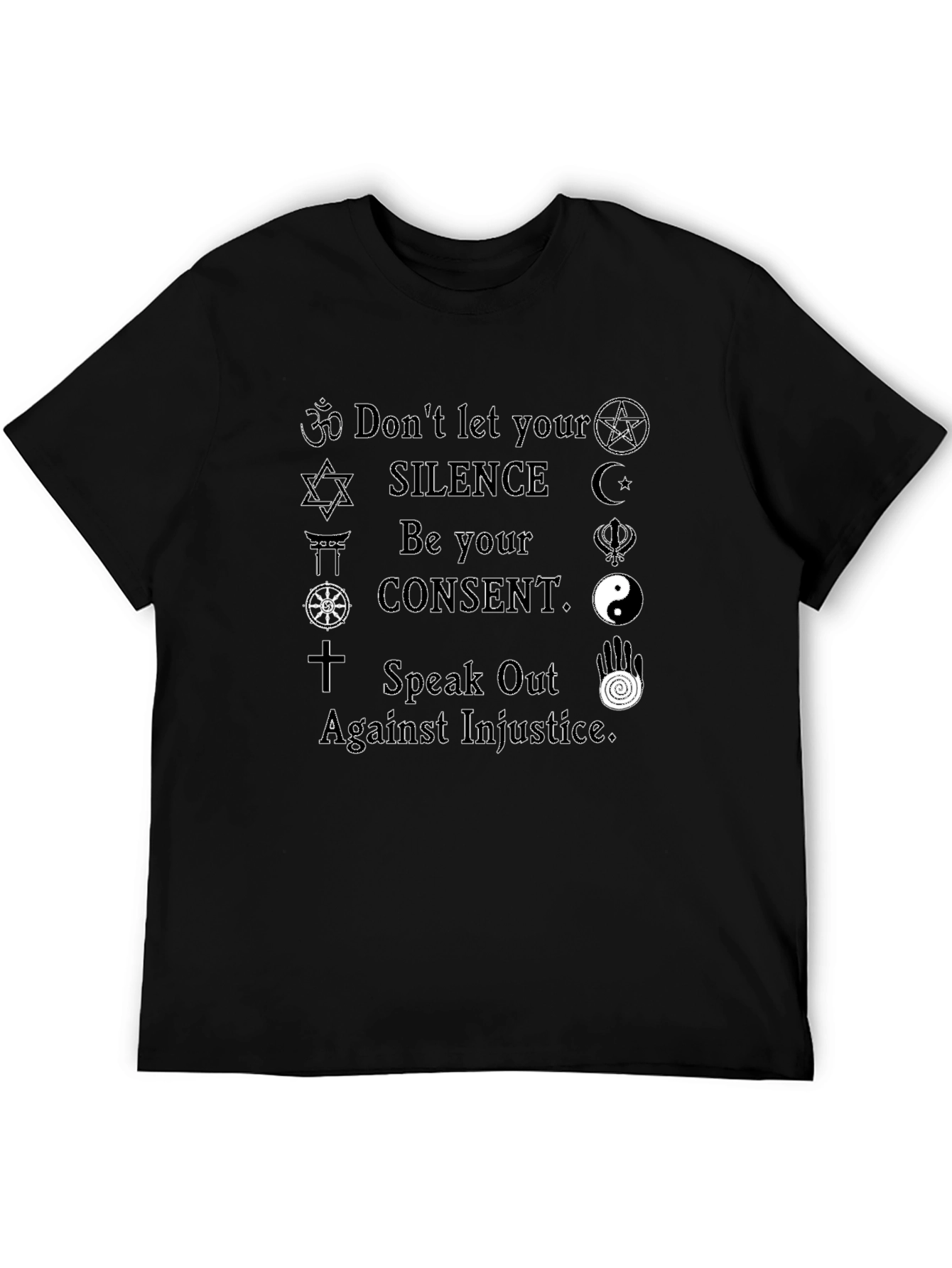 Religious Symbol Speak Out T-Shirt