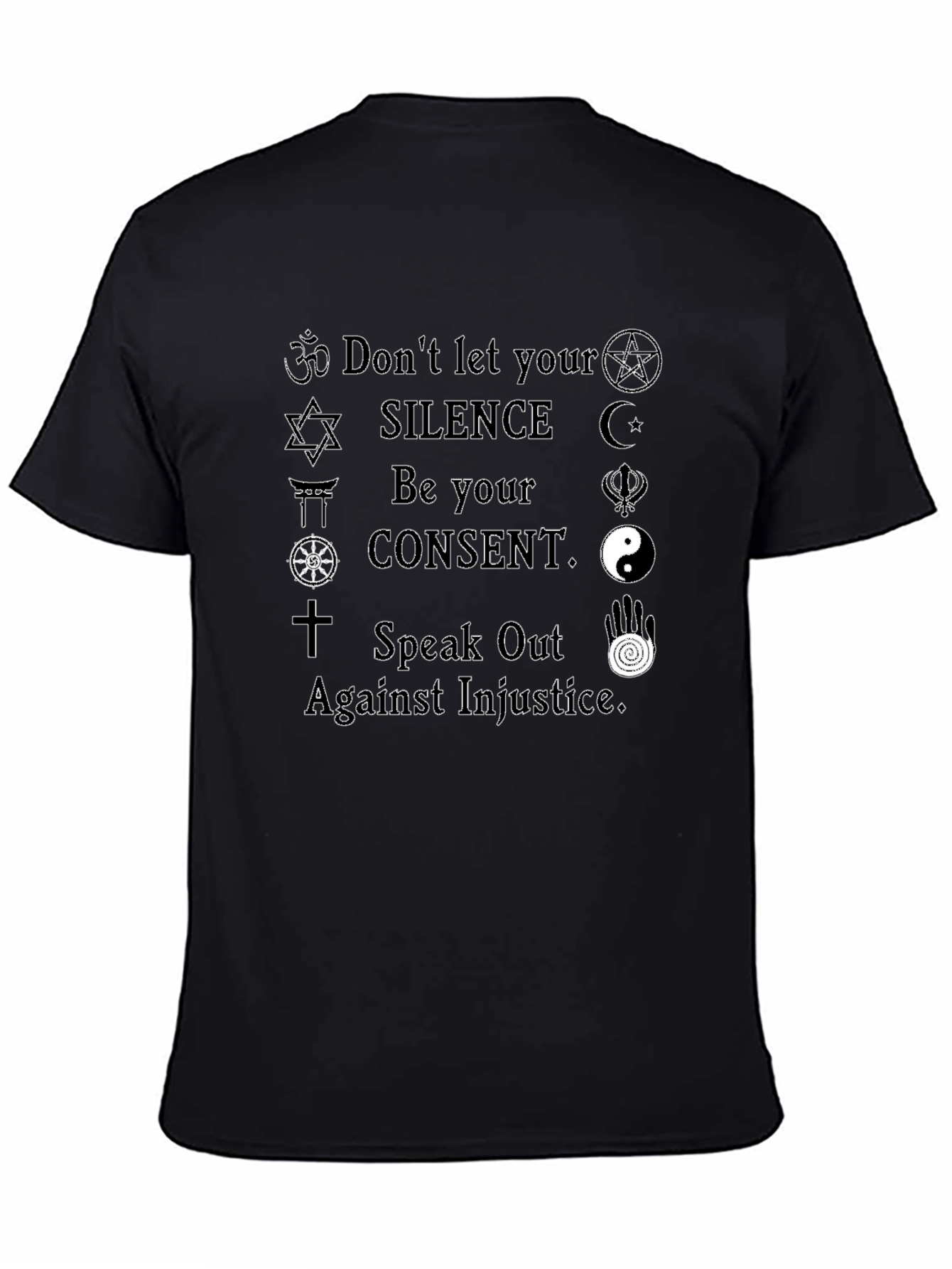 Religious Symbol Speak Out T-Shirt