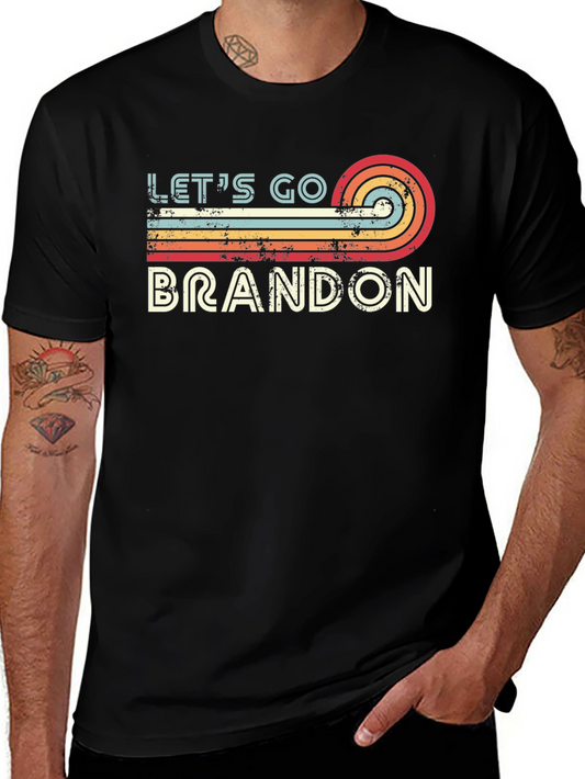 Lets Go Brandon Retro T-Shirt