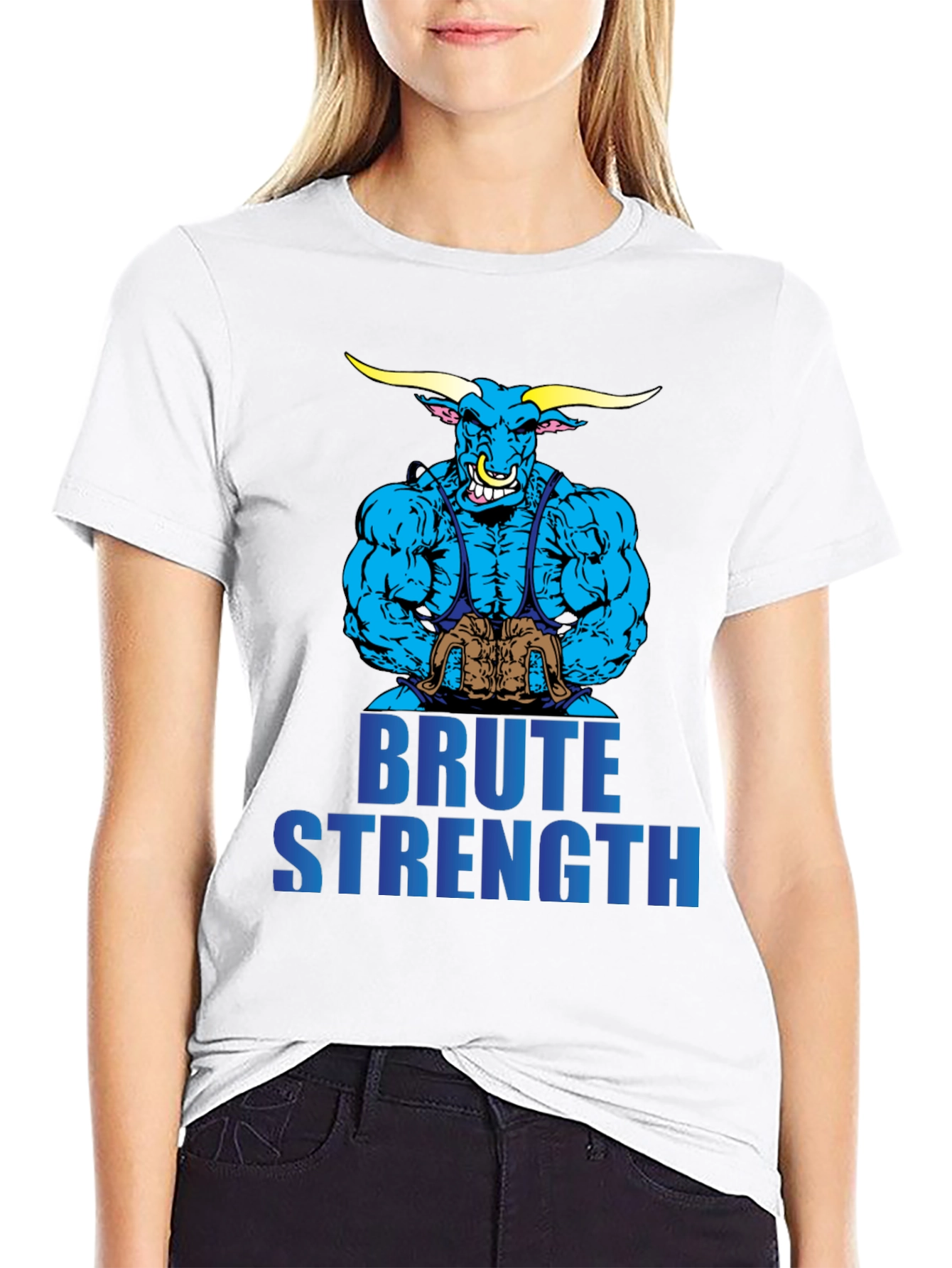 Brute Strength Bull Graphic T-Shirt
