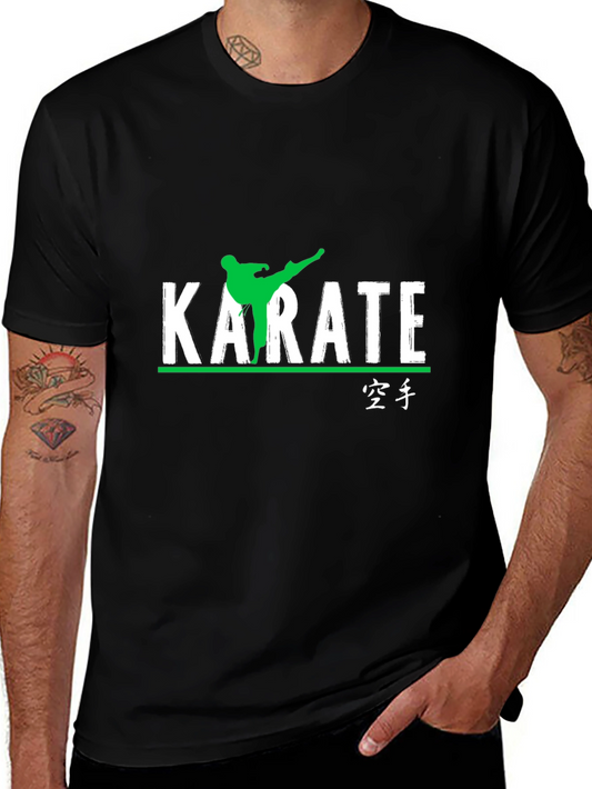 Karate Kick T-Shirt - Martial Arts Graphic Tee