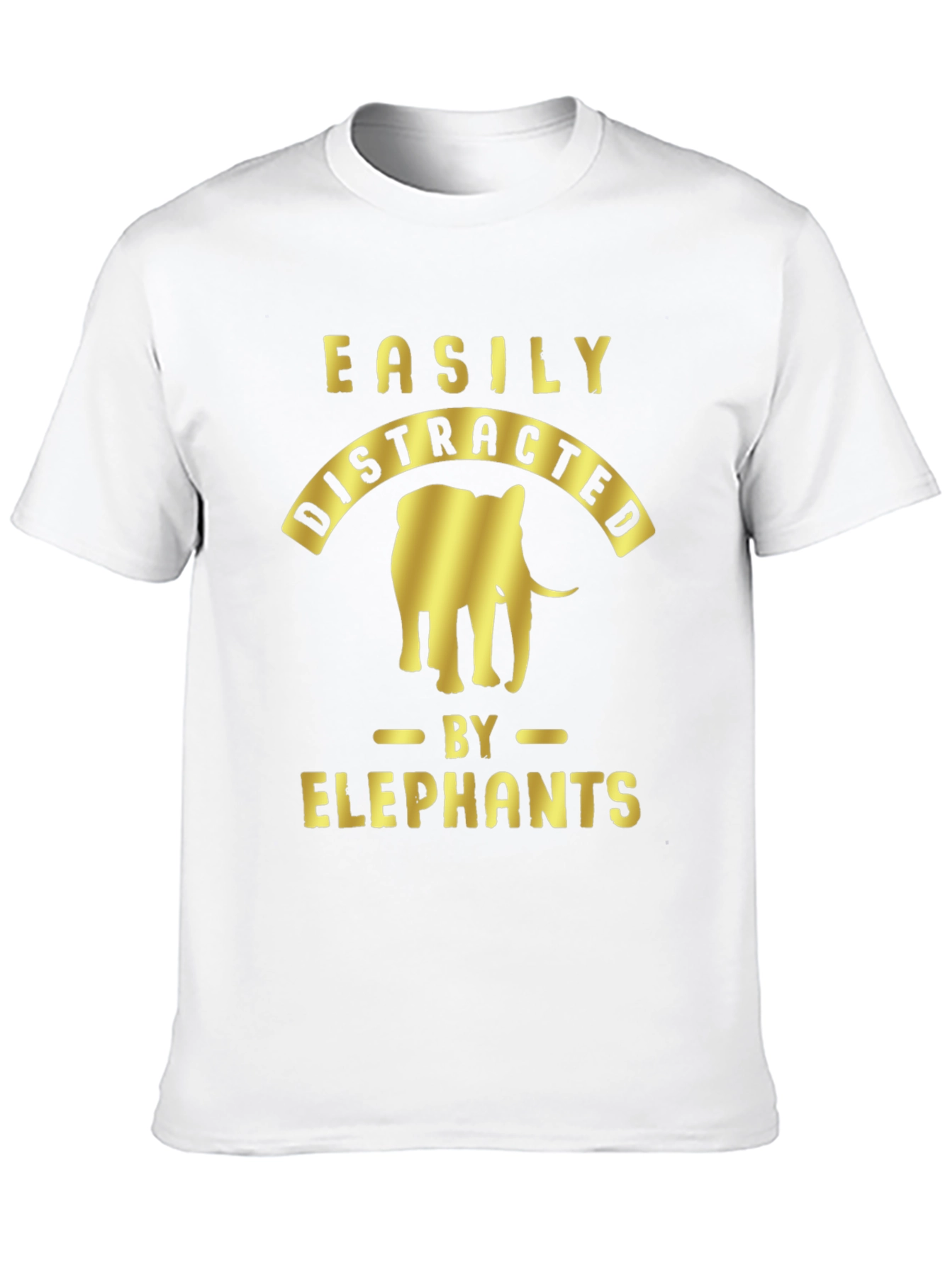 Easily Distracted By Elephants Graphic Tee