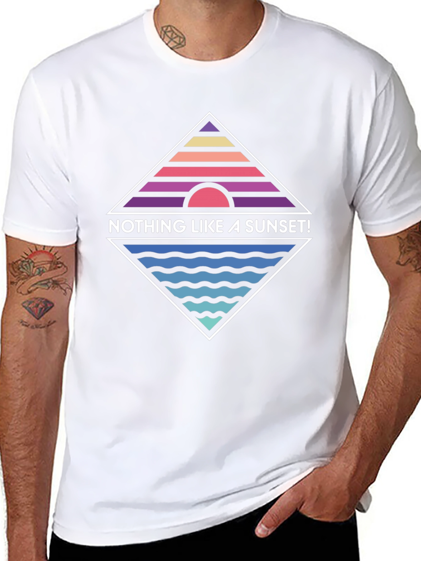 Retro Sunset Graphic T-Shirt - Nothing Like A Sunset!