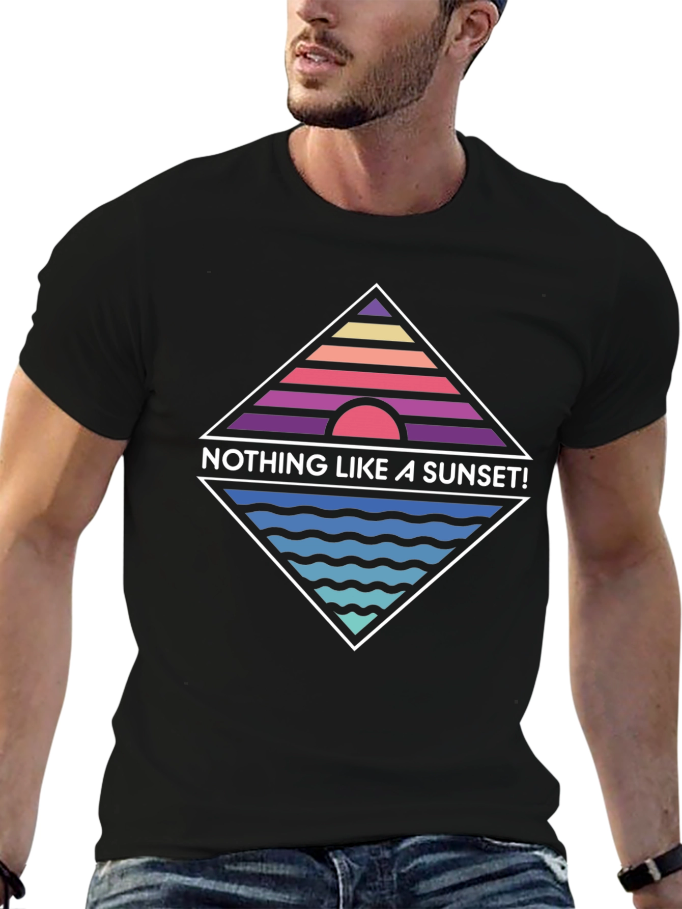 Retro Sunset Graphic T-Shirt - Nothing Like A Sunset!