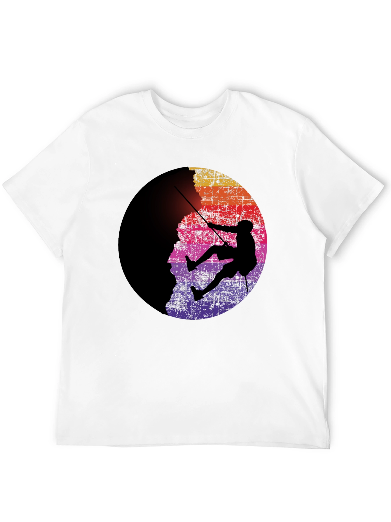 Rock Climbing Graphic Tee - Adventure Time!