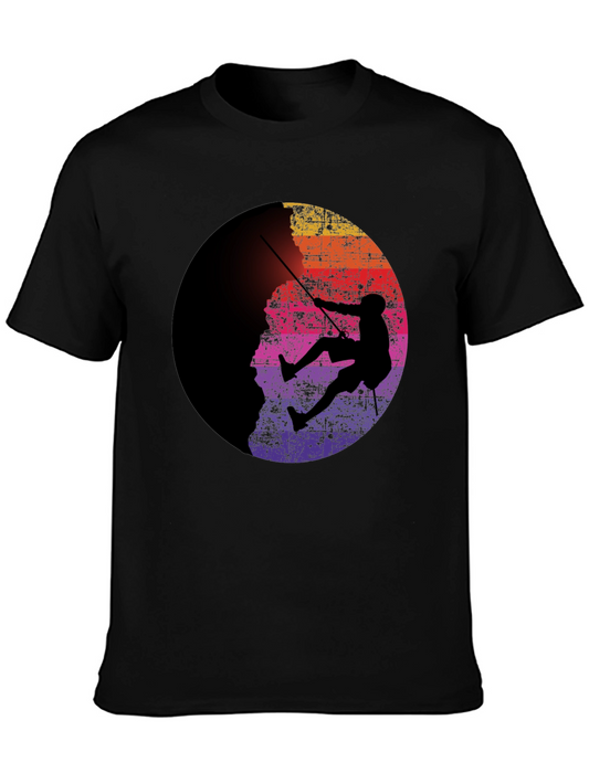 Rock Climbing Graphic Tee - Adventure Time!
