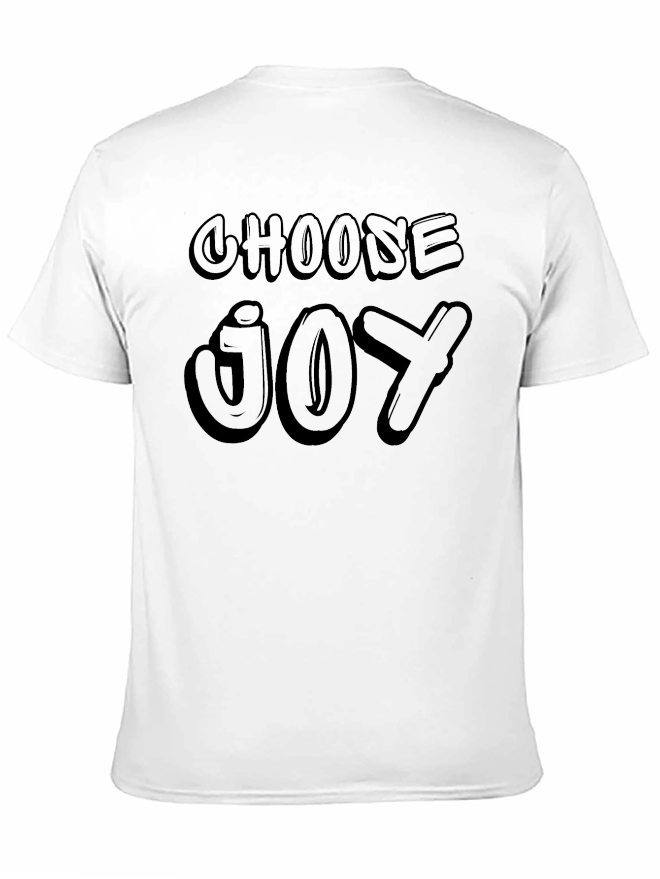 Choose Joy Black Graphic T-Shirt