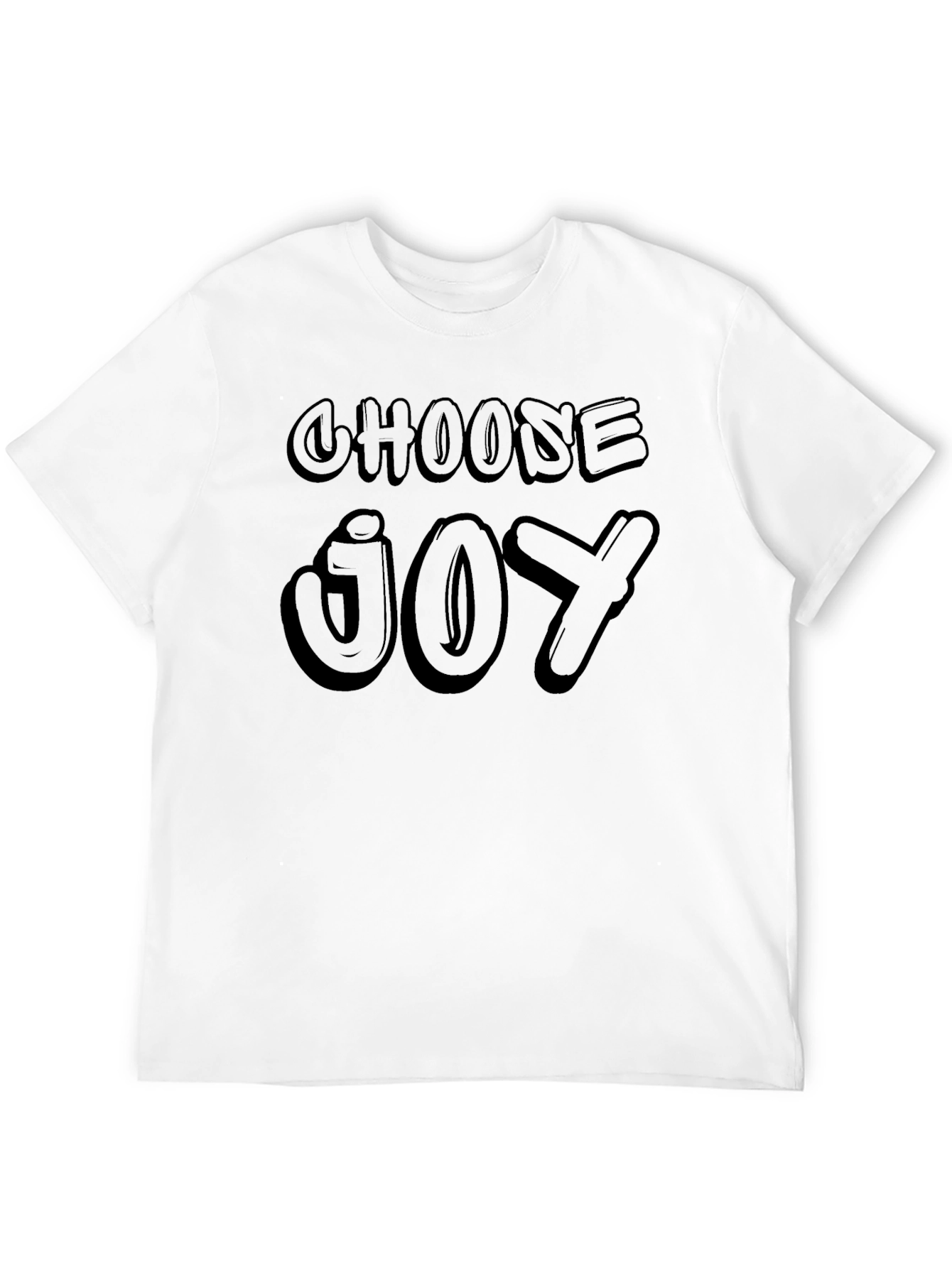 Choose Joy Black Graphic T-Shirt