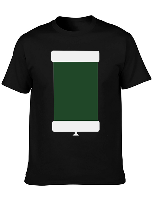 Retro TV Graphic Tee - Black Short Sleeve