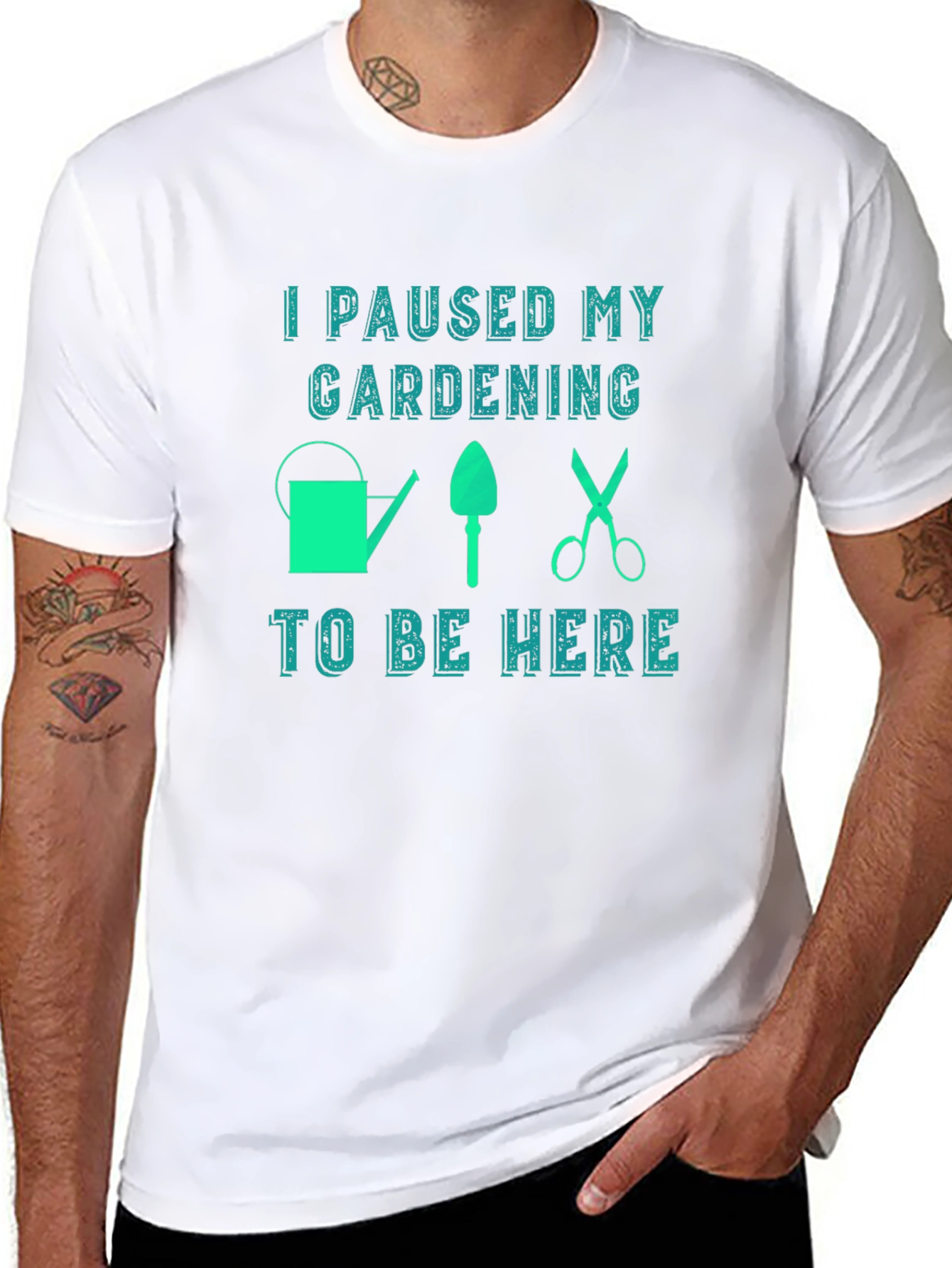 Gardening Pause T-Shirt - Funny Garden Lover Tee