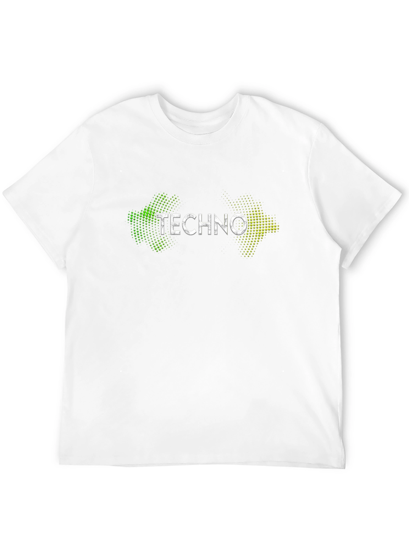 Techno Music Black T-Shirt