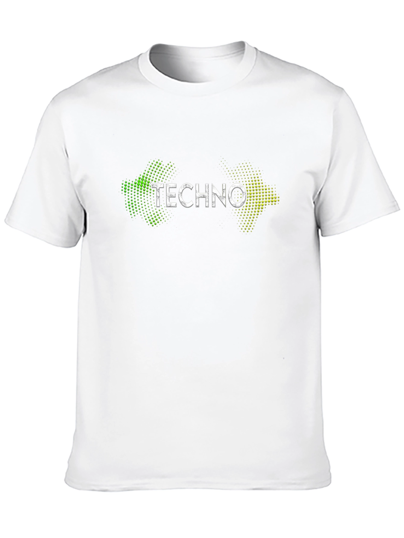 Techno Music Black T-Shirt