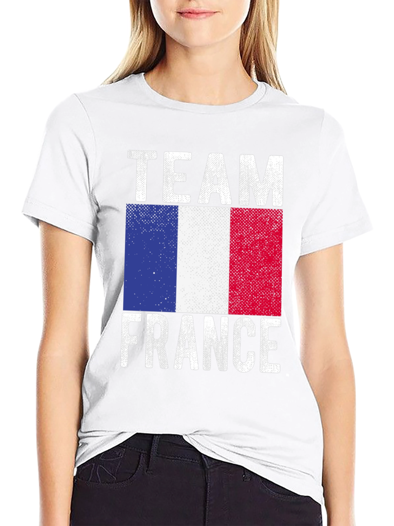 Team France T-Shirt - French Flag Graphic Tee