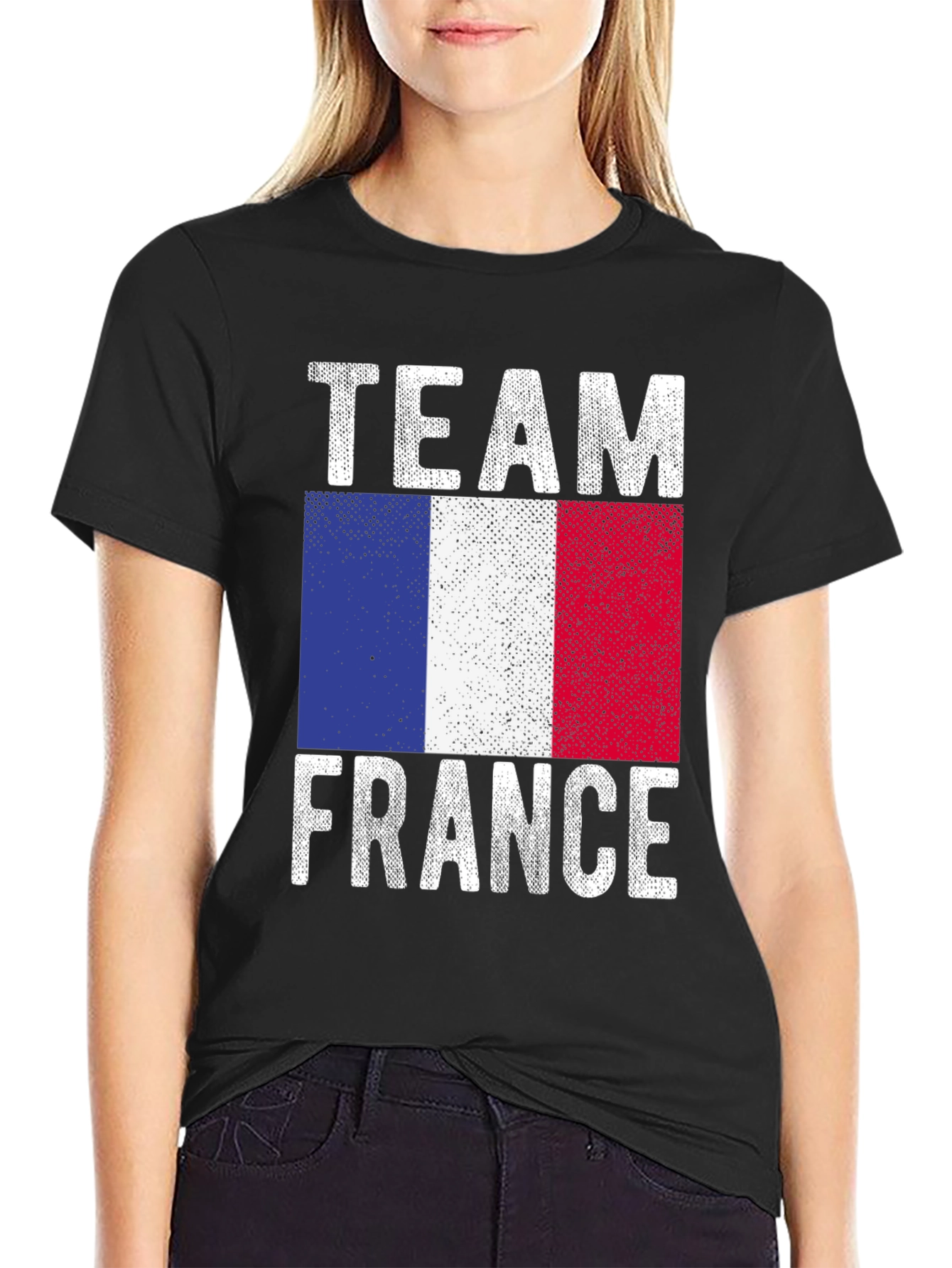Team France T-Shirt - French Flag Graphic Tee