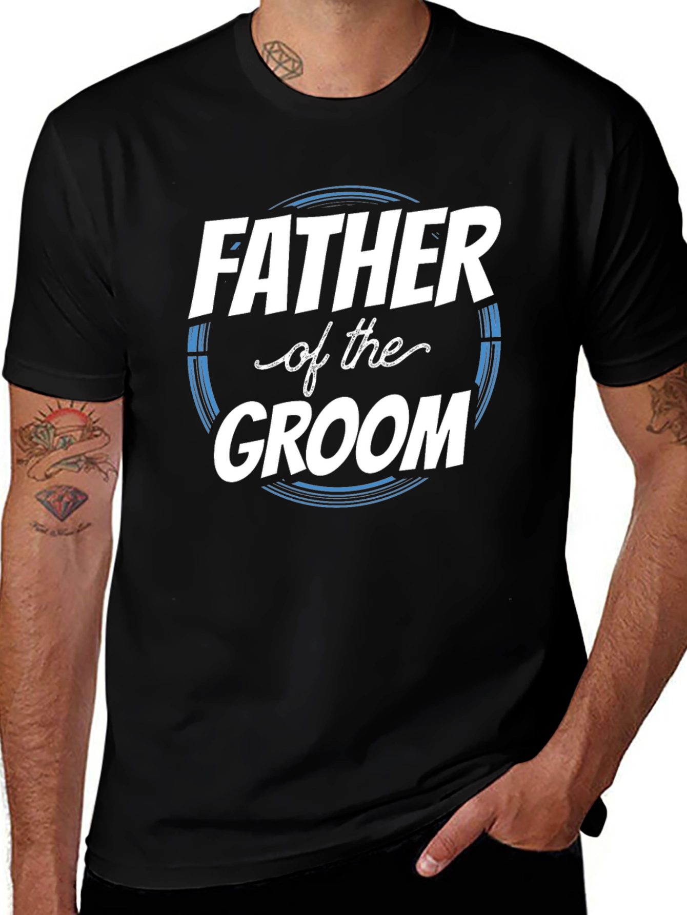 Father of the Groom T-Shirt - Wedding Apparel