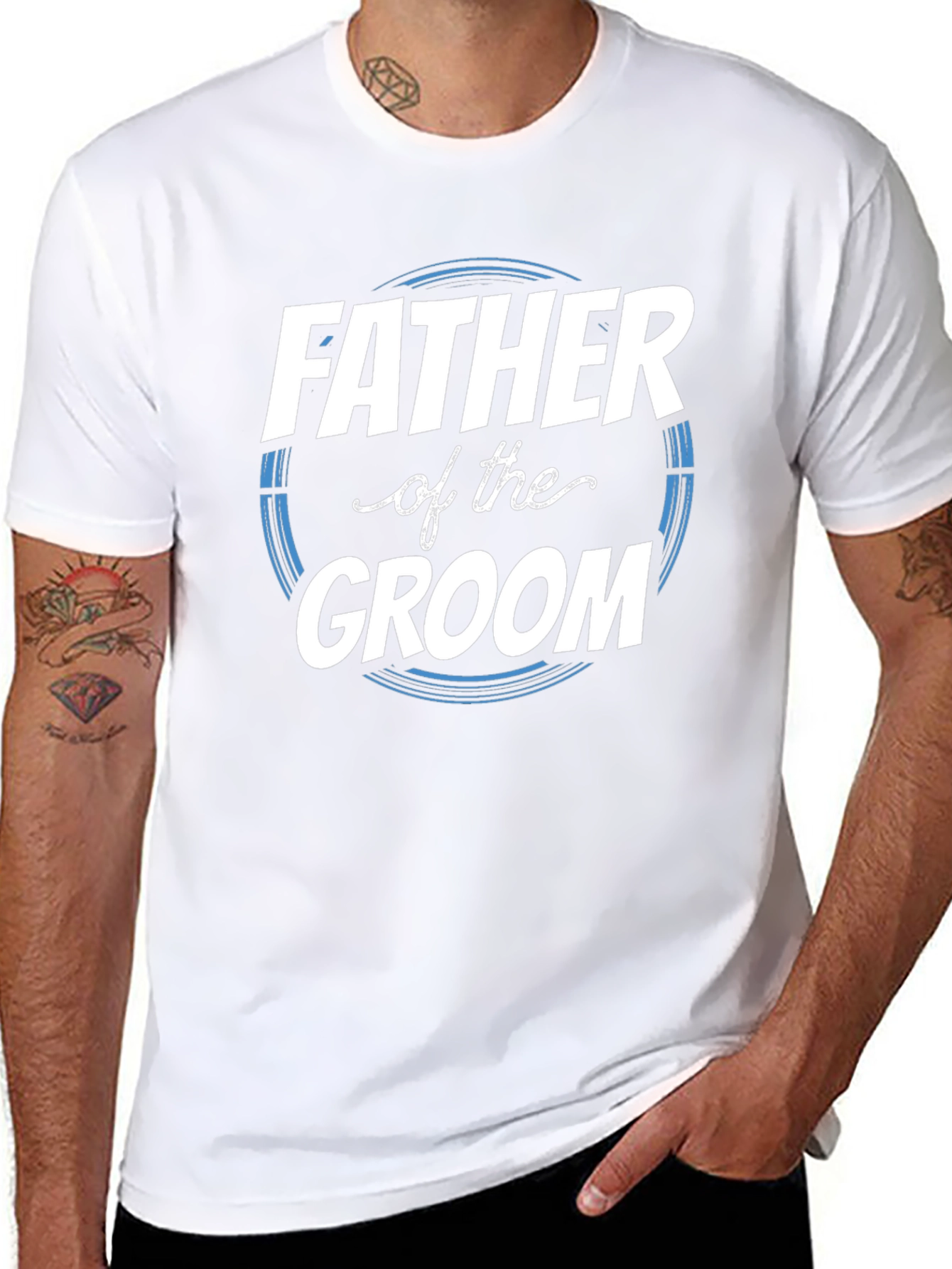 Father of the Groom T-Shirt - Wedding Apparel